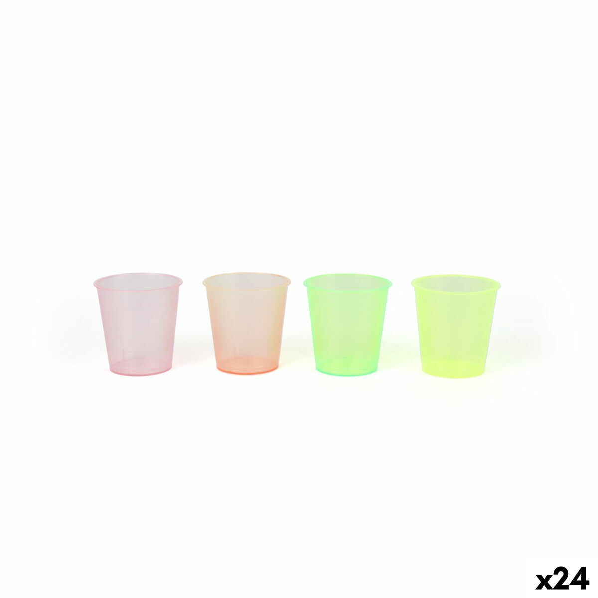 Vaso de chupito Algon Ø 4 cm 30 ml 24 Piezas (24 Unidades)