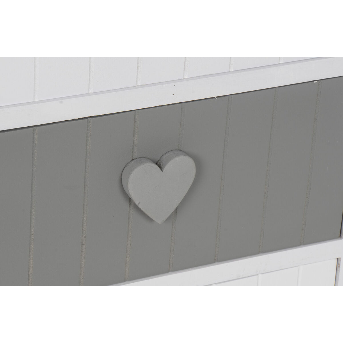 Cajonera Home ESPRIT Blanco Gris 40 x 29 x 58 cm