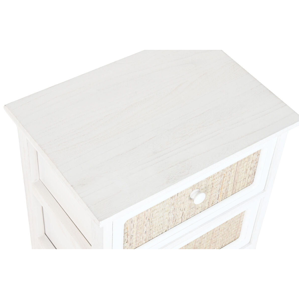 Cajonera Home ESPRIT Blanco Cottage Decapé 40 x 29 x 73 cm