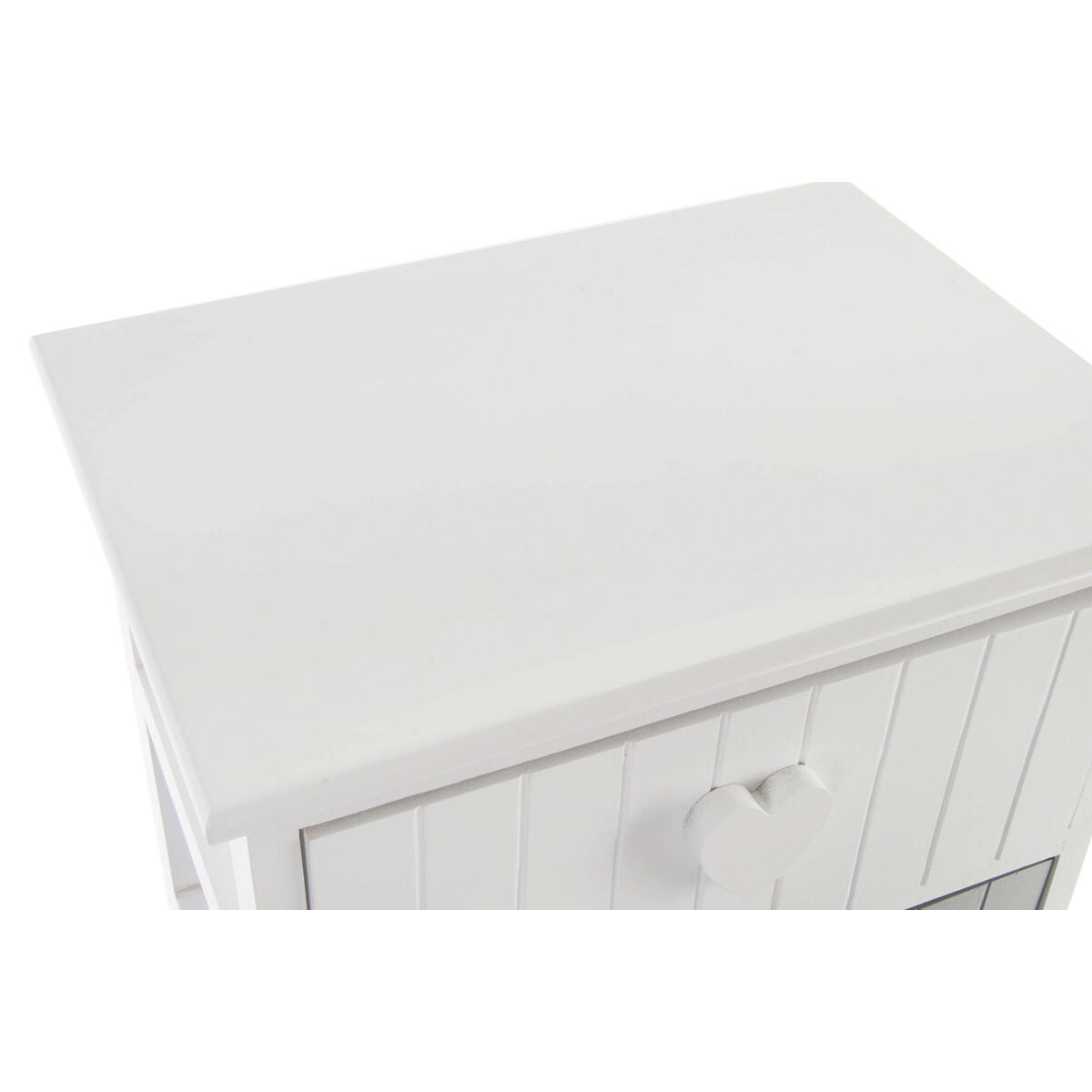 Cajonera Home ESPRIT Blanco Gris 40 x 29 x 73 cm