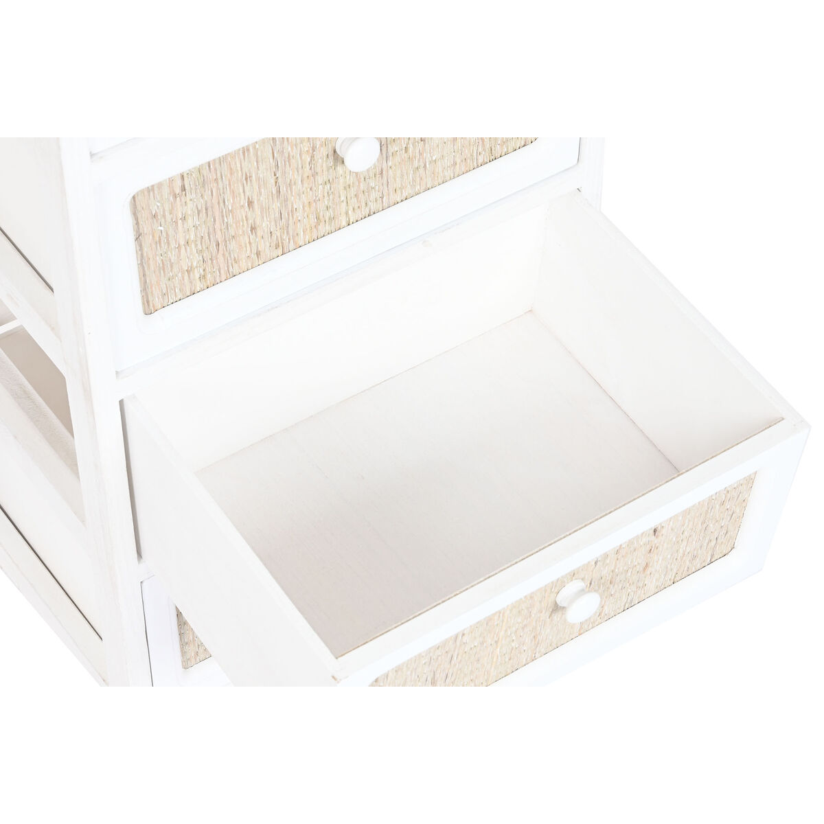 Cajonera Home ESPRIT Blanco Cottage Decapé 40 x 29 x 90 cm