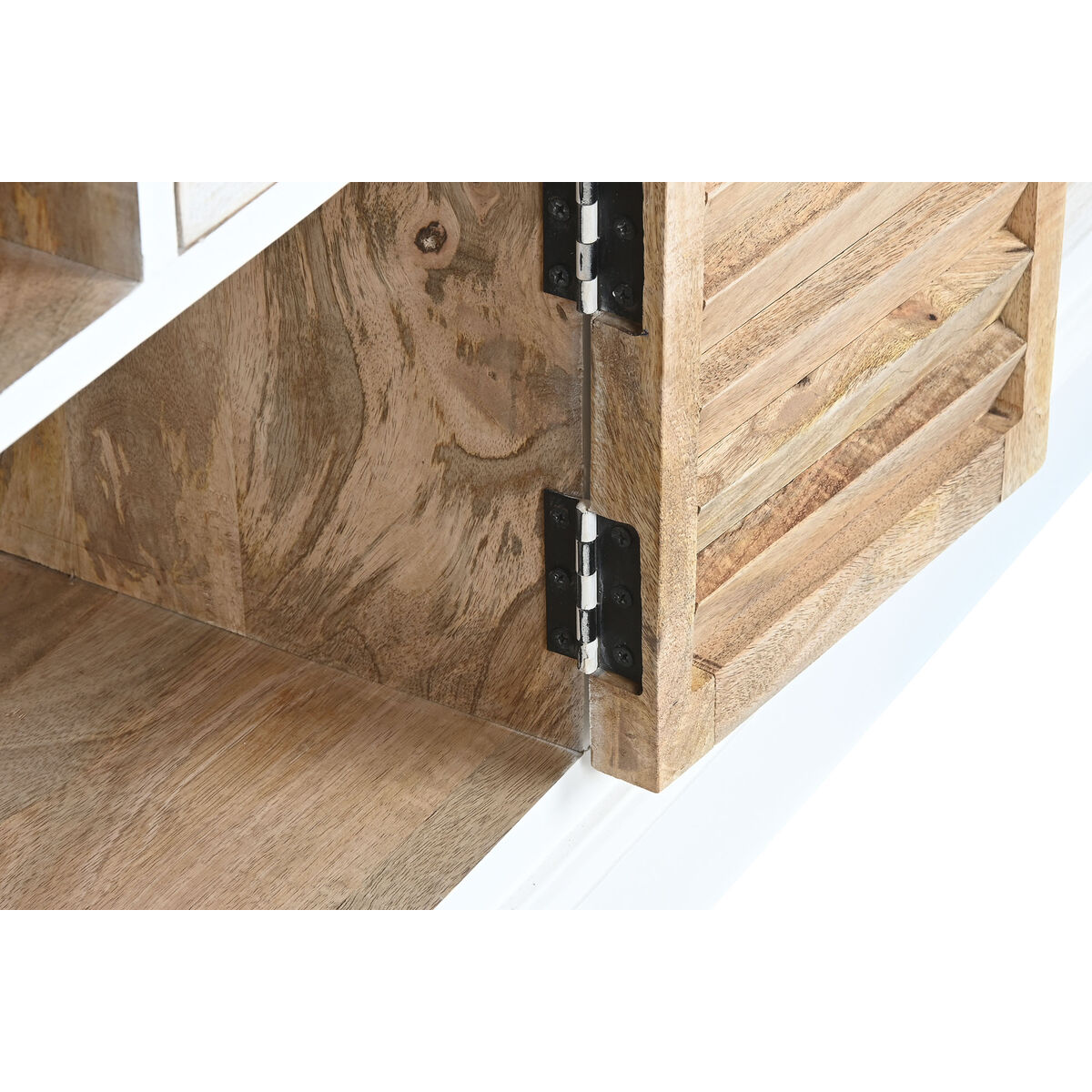 Cajonera Home ESPRIT Blanco Desgastado 115 x 40 x 80 cm