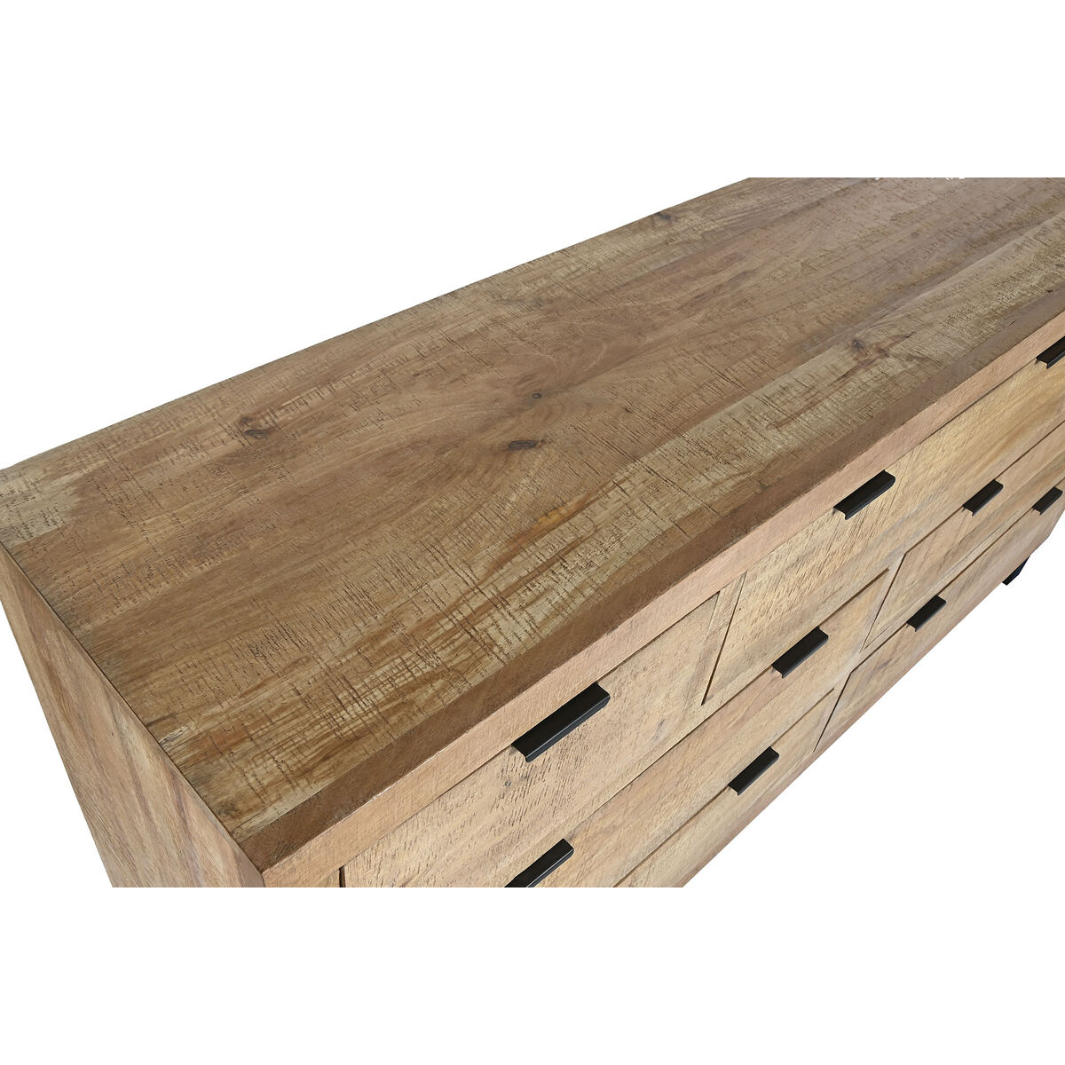 Cajonera Home ESPRIT Marrón Negro Alpino 180 x 45 x 91 cm