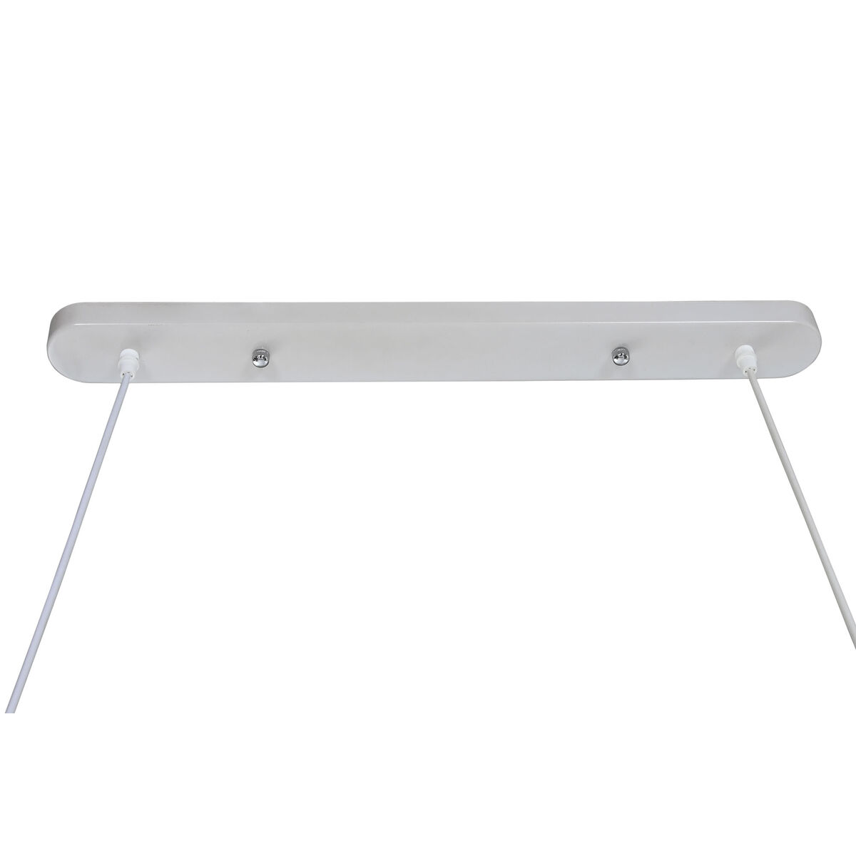 Lámpara de Techo Home ESPRIT Blanco Negro Marrón claro Madera 50 W 80 x 10 x 30 cm