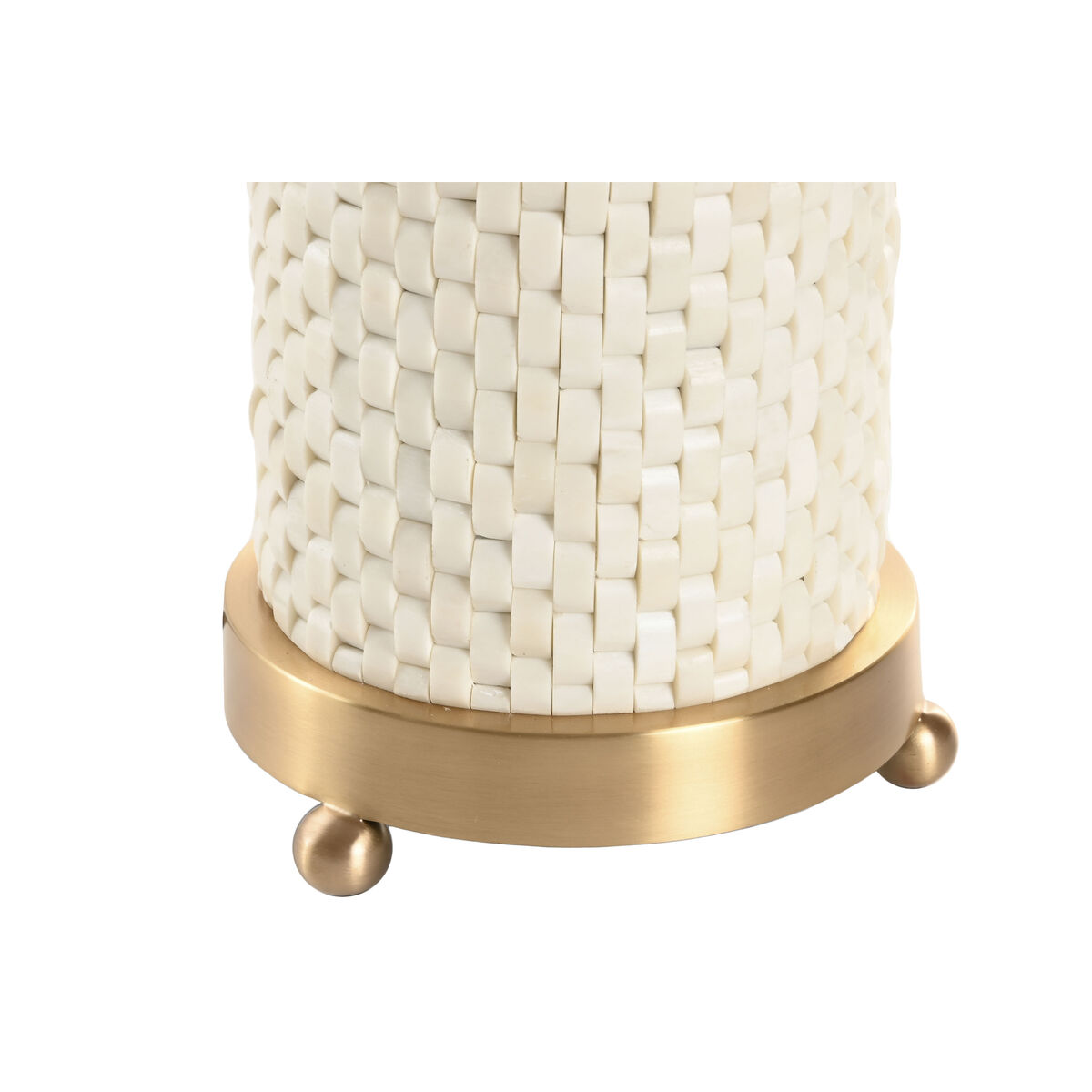 Lámpara de mesa Home ESPRIT Blanco 50 W 220 V