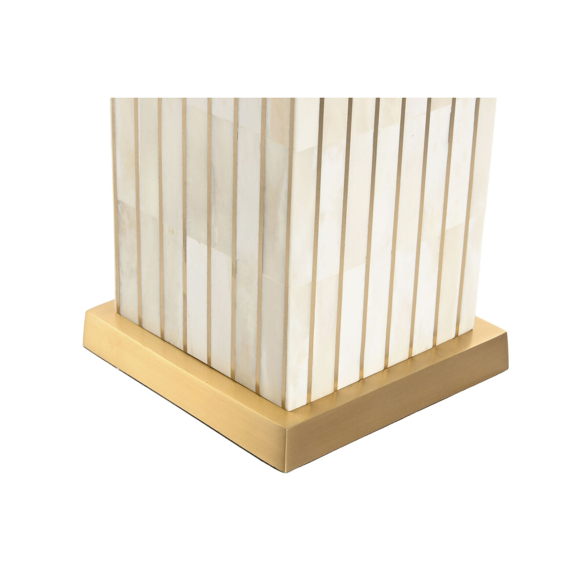 Lámpara de mesa Home ESPRIT Beige Dorado 50 W 220 V