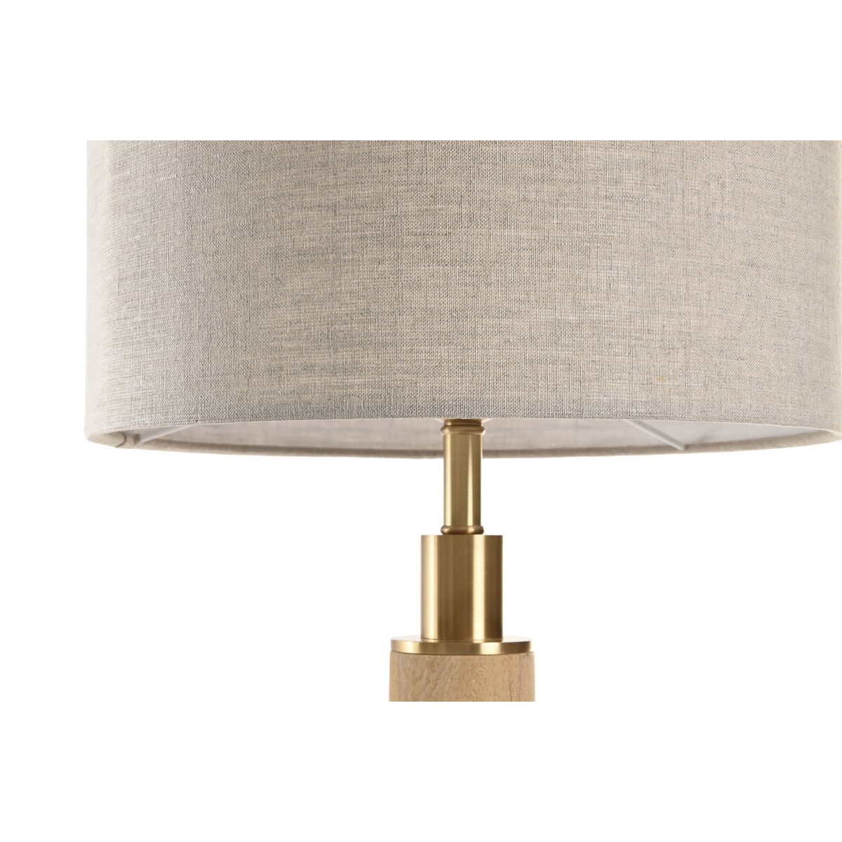 Lámpara de mesa Home ESPRIT Beige Dorado 50 W 220 V