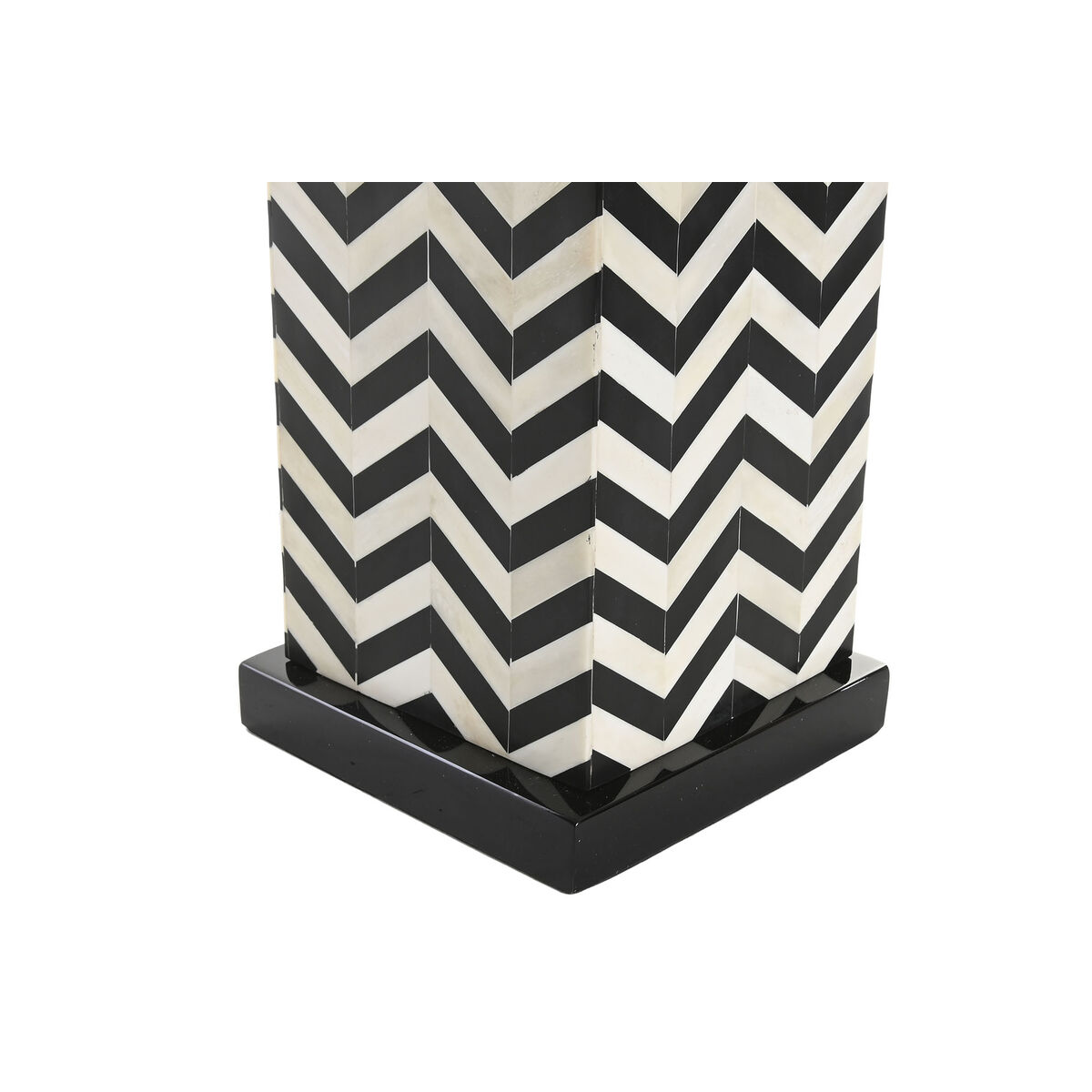 Lámpara de mesa Home ESPRIT Blanco Negro 50 W 220 V