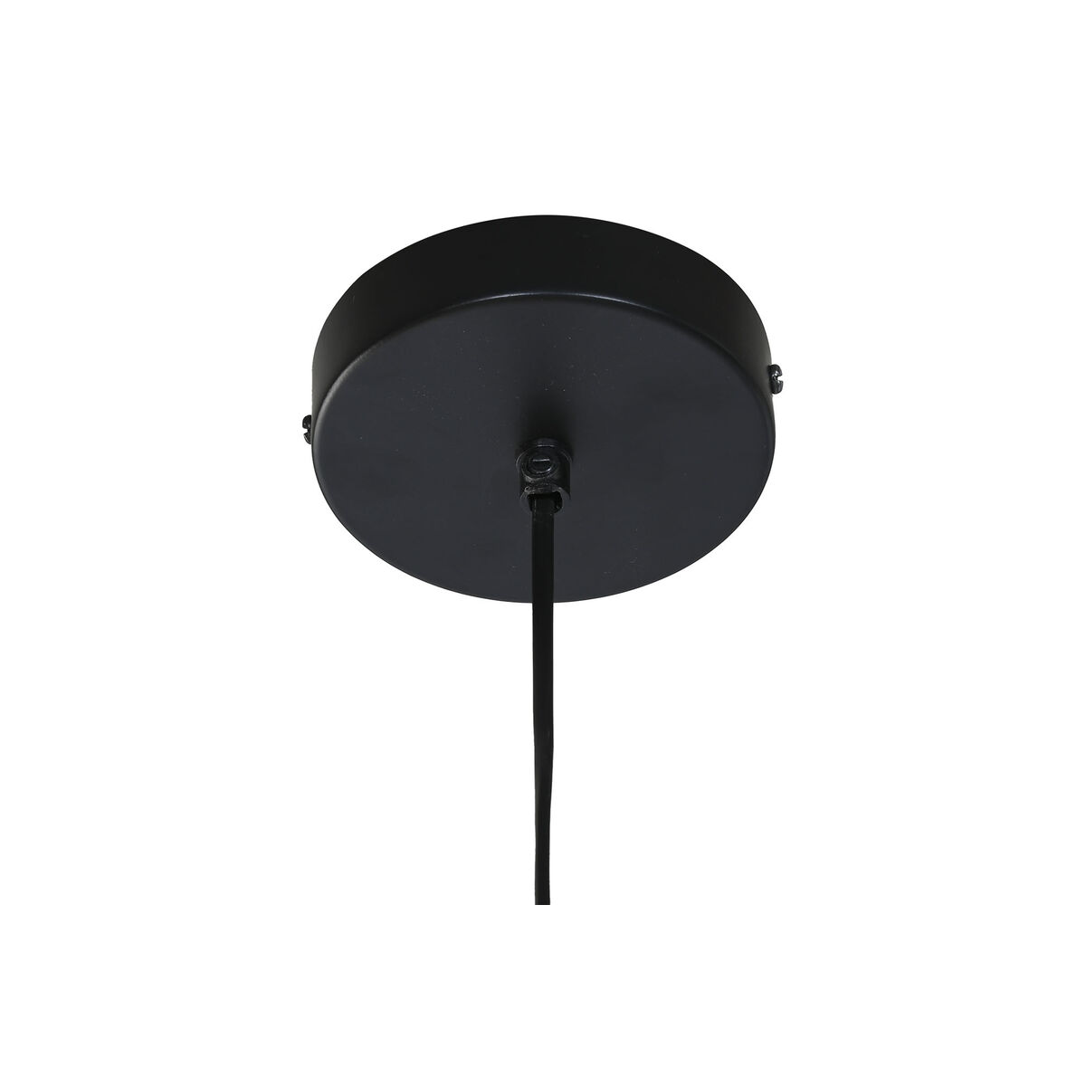 Lámpara de Techo Home ESPRIT Marrón claro Yute Madera 67 x 67 x 100 cm