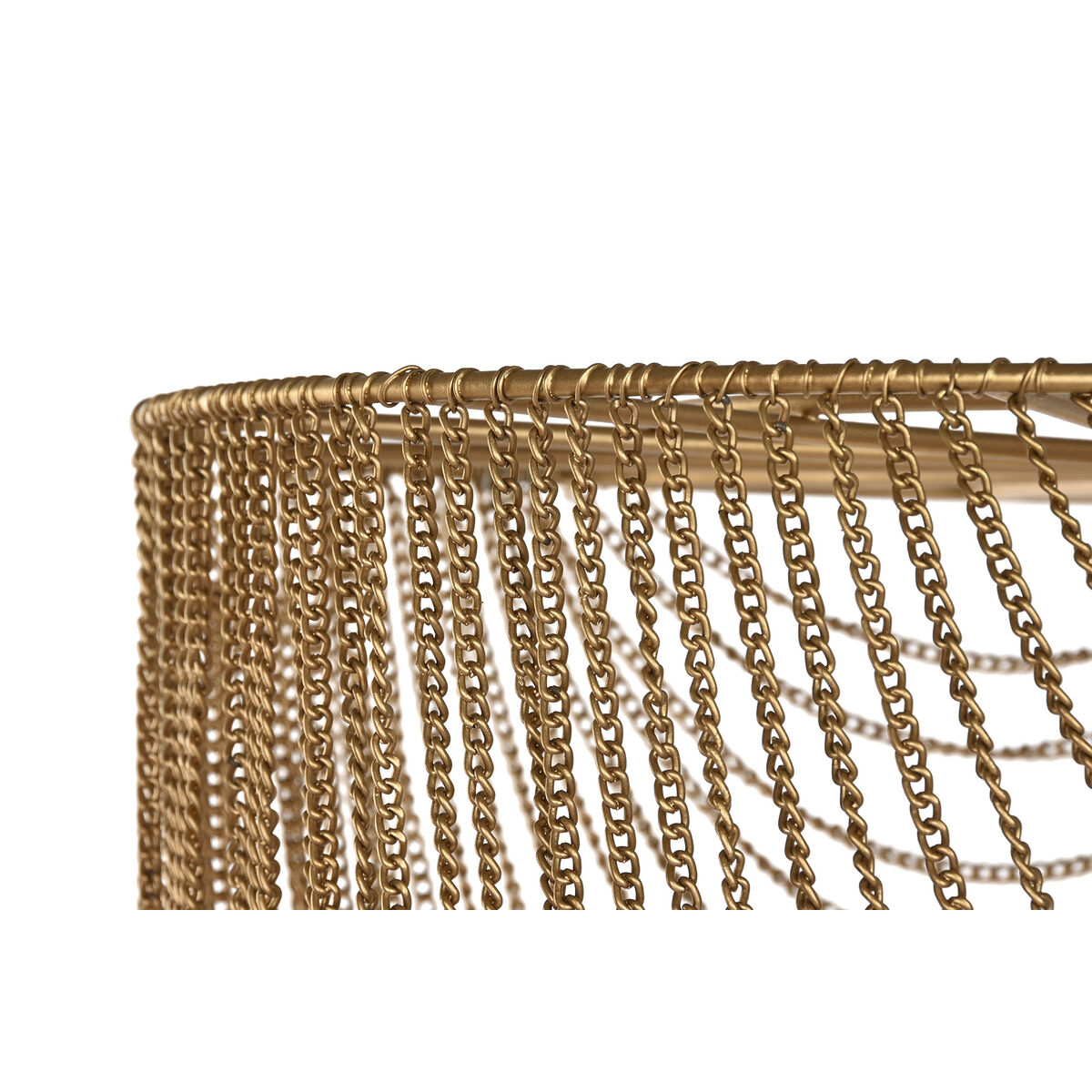 Lámpara de Techo Home ESPRIT Dorado Hierro 46 x 46 x 98 cm