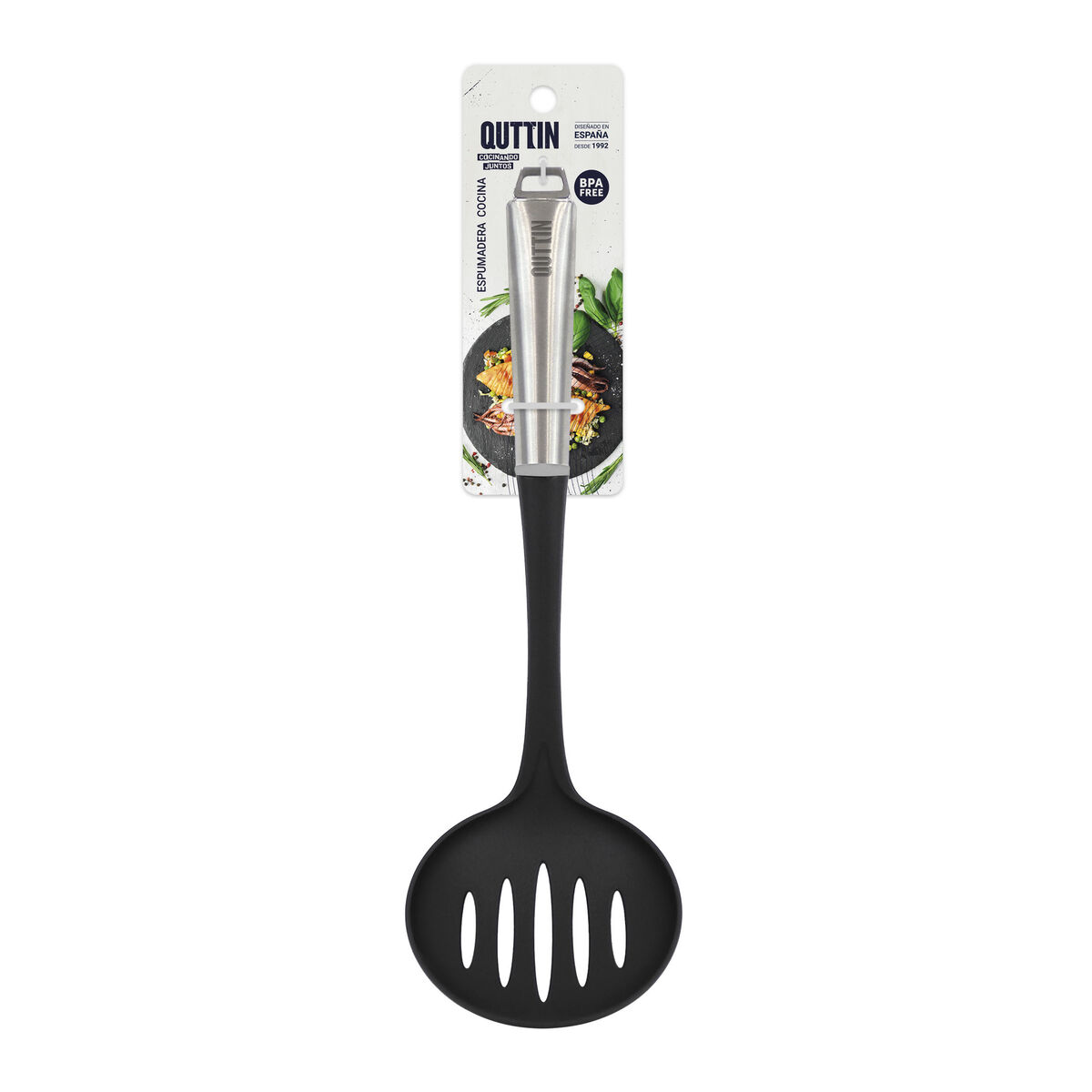 Espumadera Quttin Acero 34,5 x 11 x 9 cm (24 Unidades)