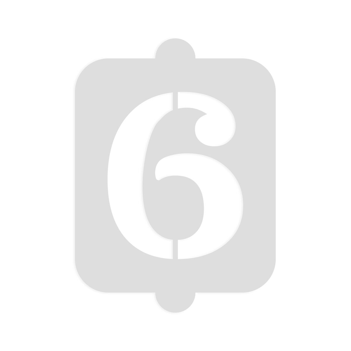 Plantilla para tartas Algon Número 6 36 Unidades