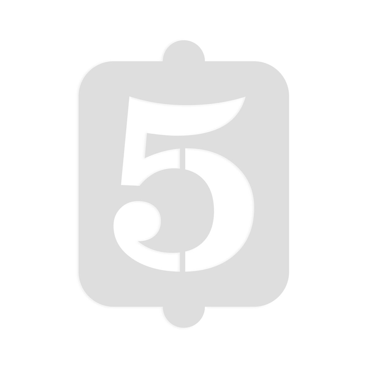 Plantilla para tartas Algon Número 5 36 Unidades