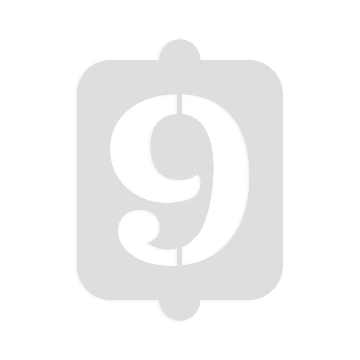 Plantilla para tartas Algon Número 9 36 Unidades