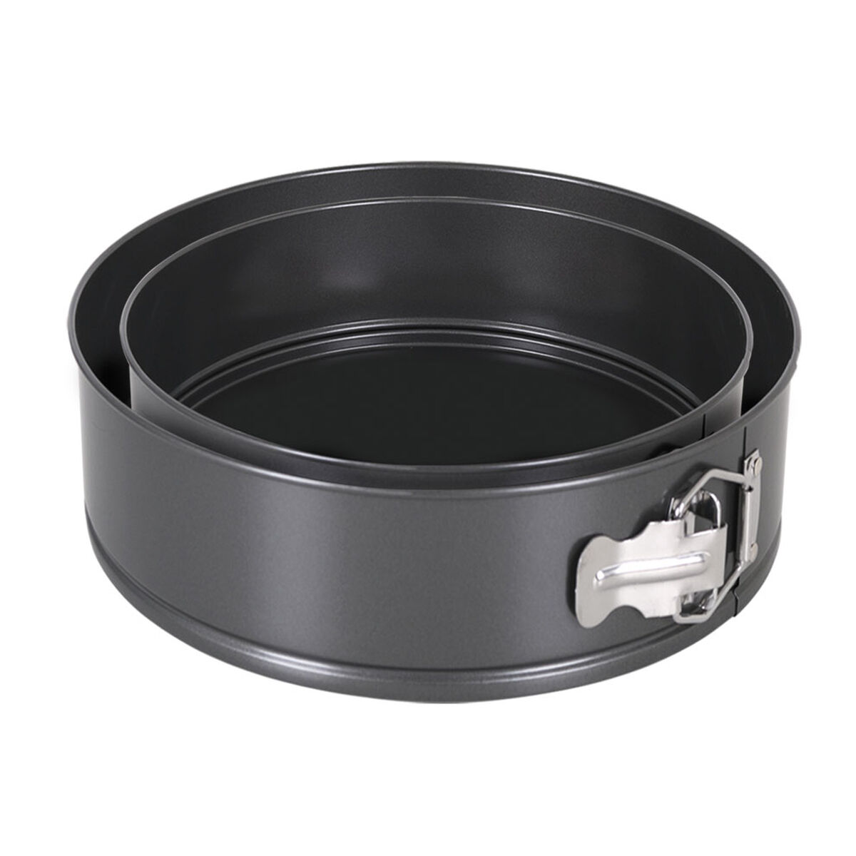 Molde Desmontable Quttin Negro 20 x 6,8+24 x 7 cm 2 Piezas (6 Unidades)