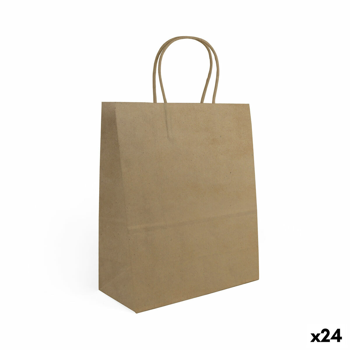 Bolsa de Papel Algon Kraft 32 x 12 x 40 cm 3 Piezas (24 Unidades)