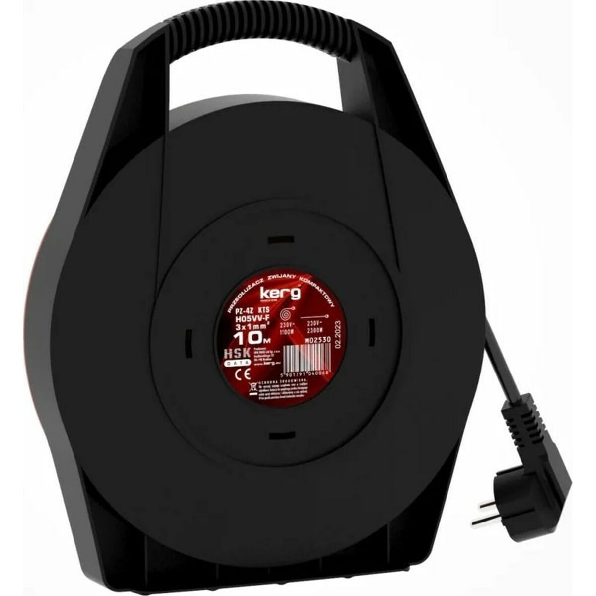 Cable alargador Kerg M02530 Naranja 10 m