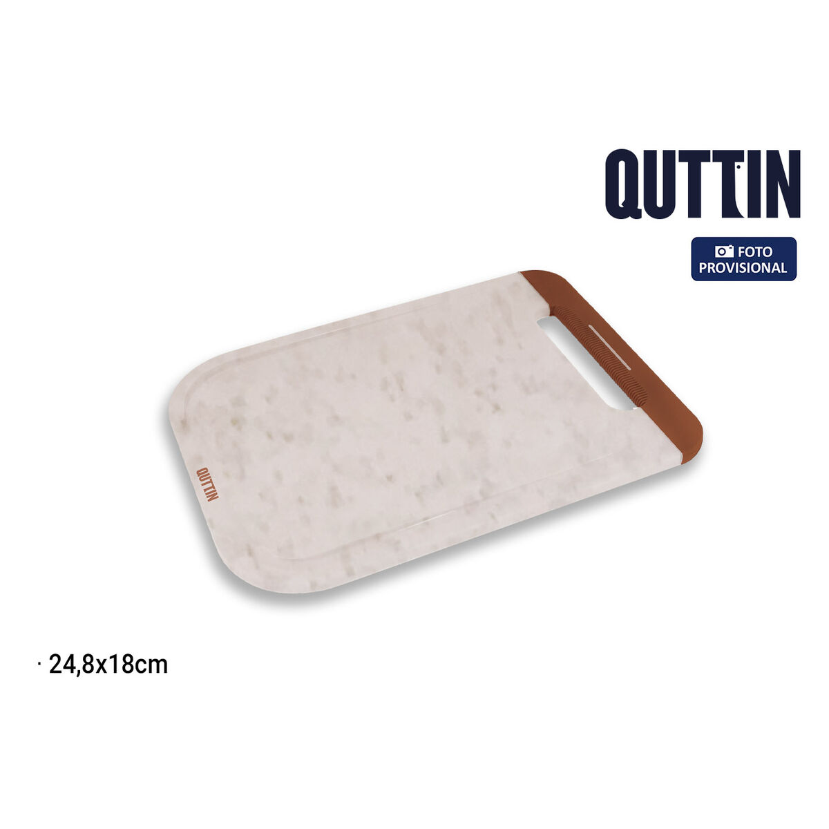 Tabla de cortar Quttin TERRA 26,5 x 18 x 0,7 cm (12 Unidades)