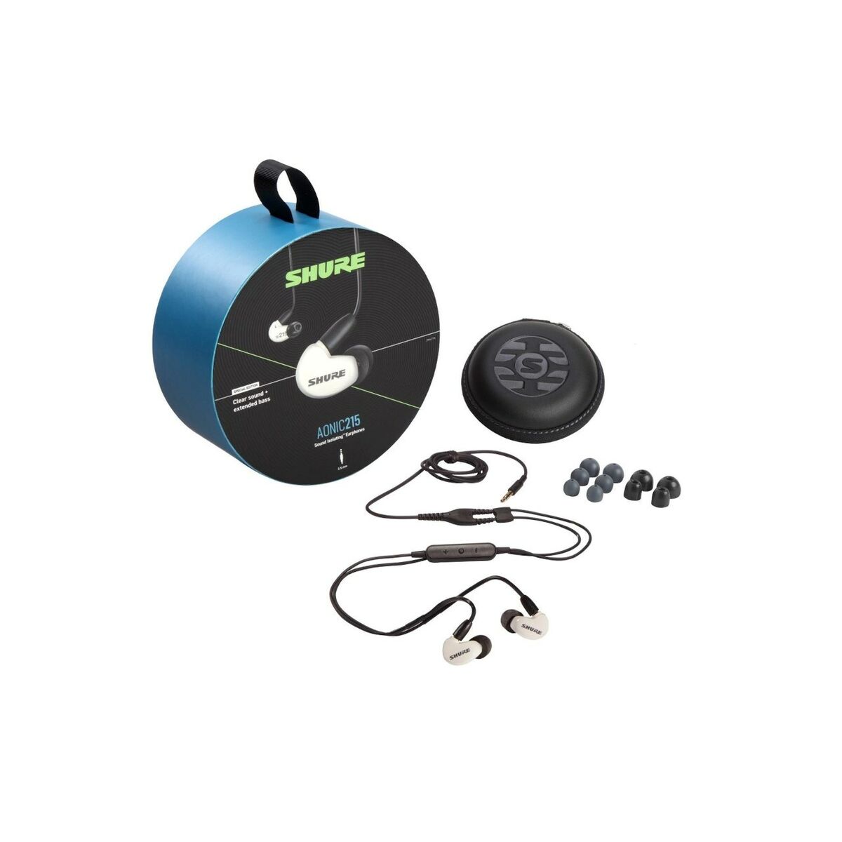 Auriculares de Botón Shure 010-21-134 Blanco Negro