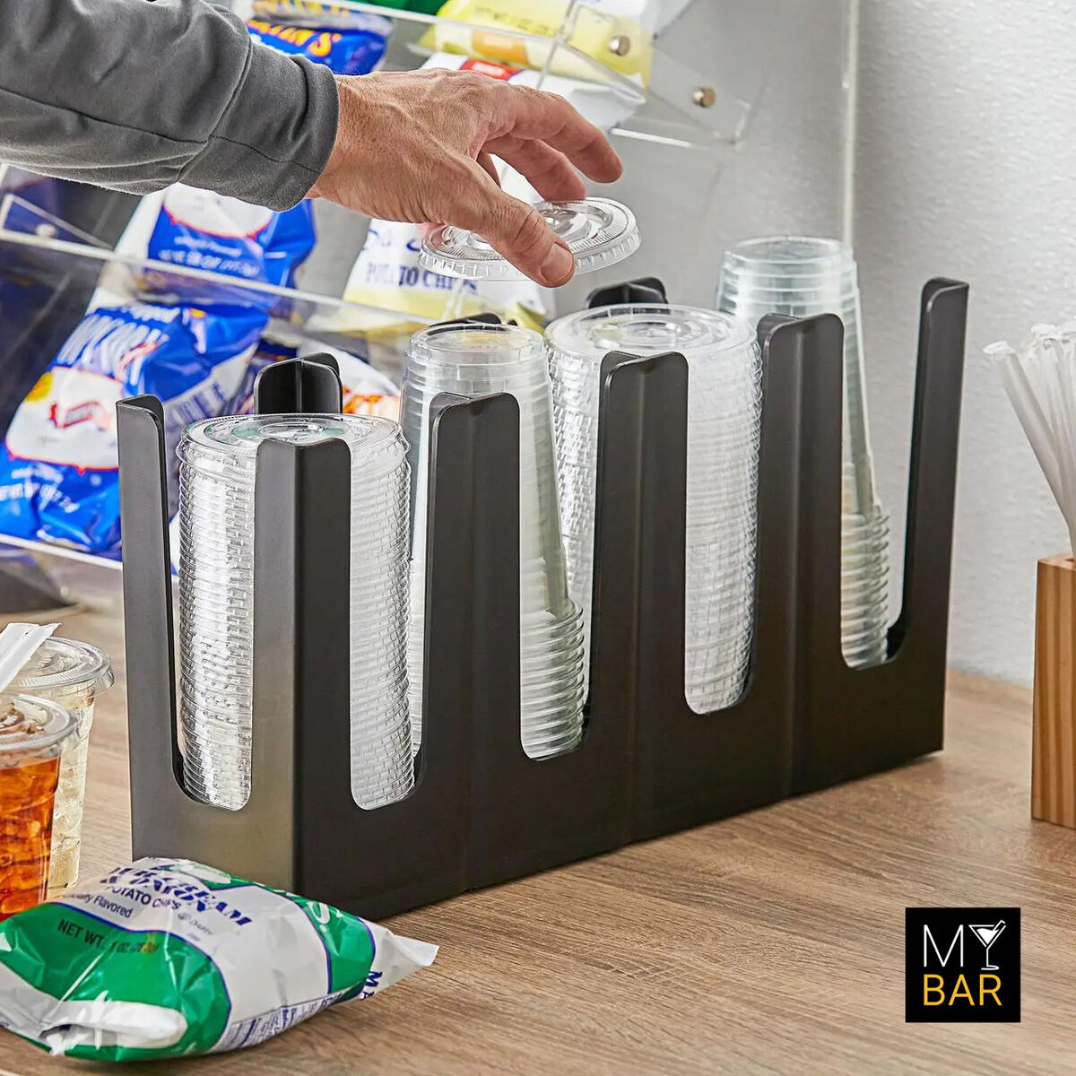 Soporte para Utensilios de Cocina My Bar 45 x 12 x 24 cm (8 Unidades)