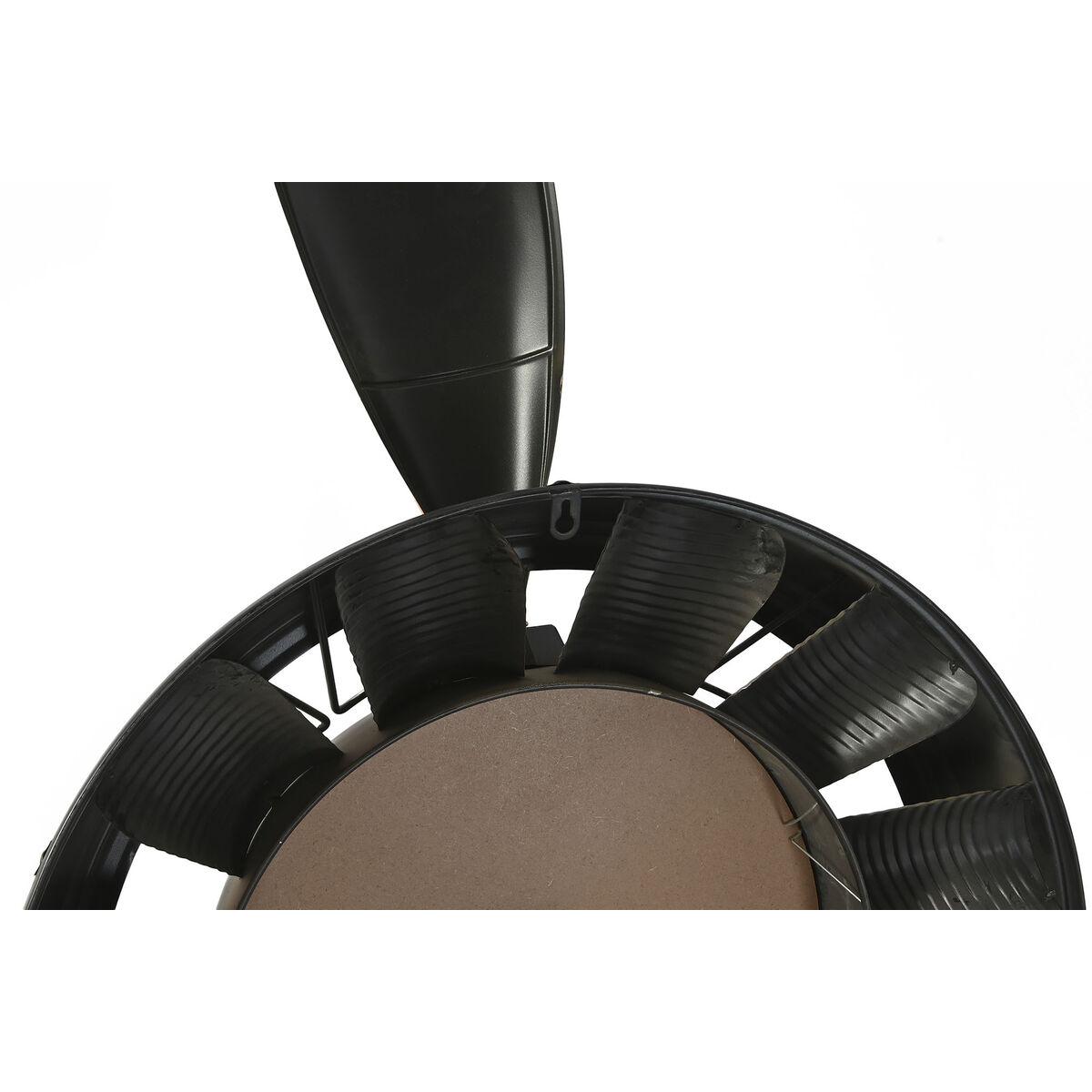 Reloj de Pared Home ESPRIT Marrón Negro Metal Hélices Vintage 118 x 24 x 134 cm