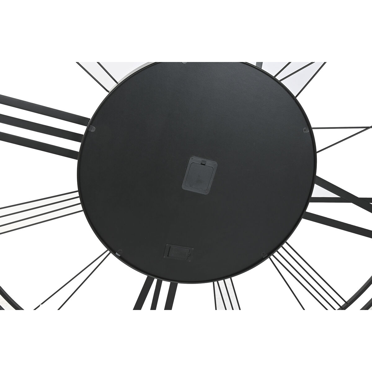 Reloj de Pared Home ESPRIT Blanco Dorado Metal 140 x 9 x 140 cm