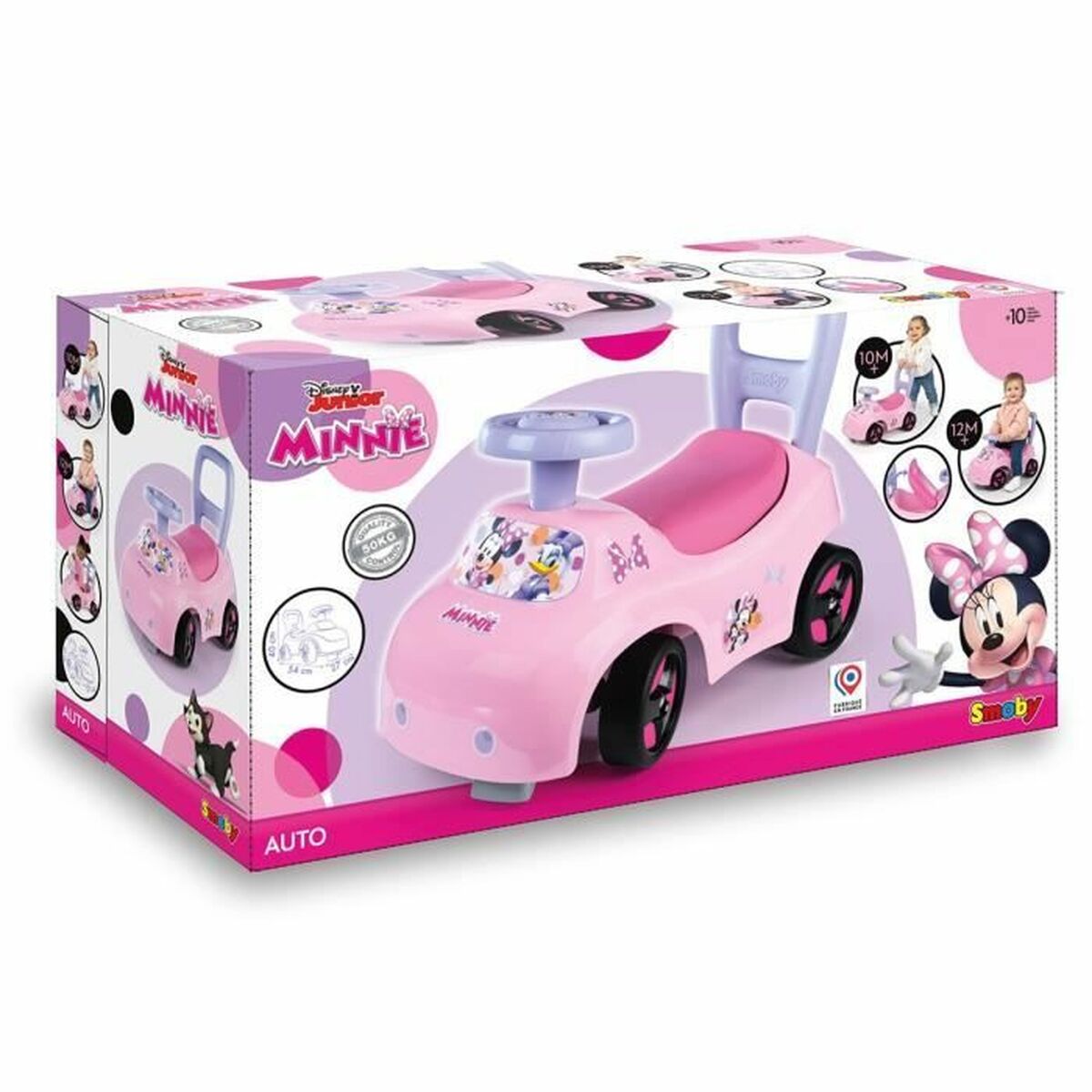 Correpasillos Smoby Rosa 2 en 1