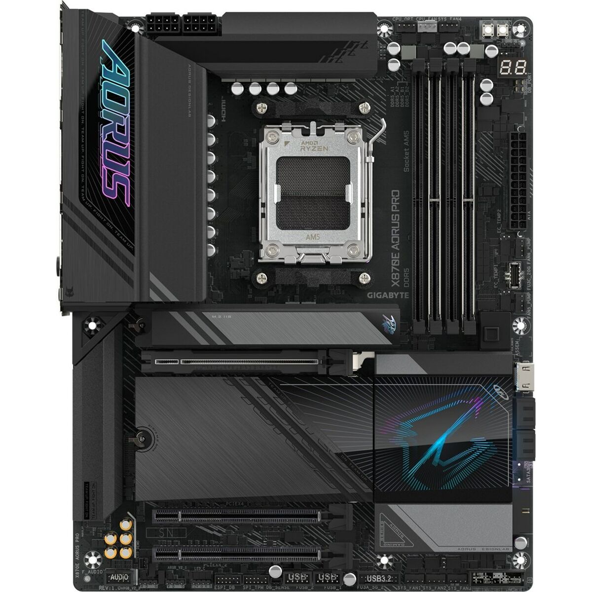 Placa Base Gigabyte X870E AORUS PRO AMD AMD X870E (AMD) (AMD X870E) AMD AM5 (AMD AM5)