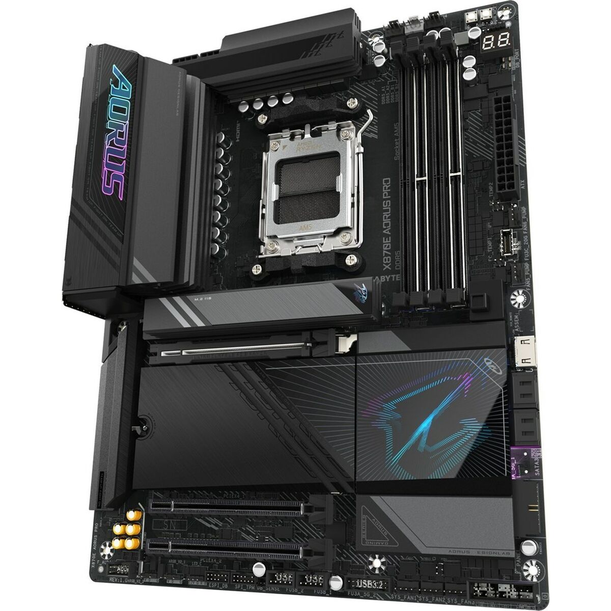 Placa Base Gigabyte X870E AORUS PRO AMD AMD X870E (AMD) (AMD X870E) AMD AM5 (AMD AM5)