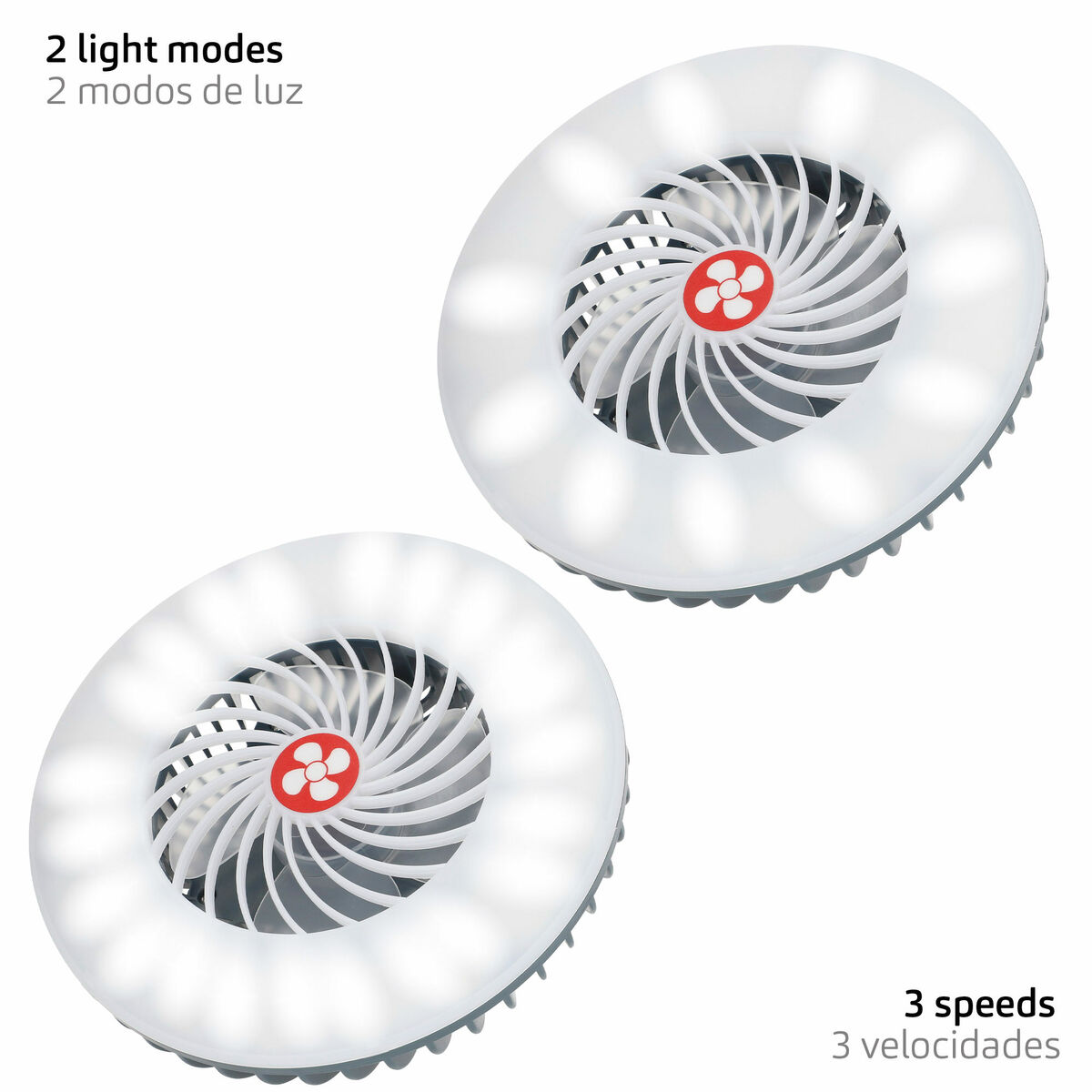 Ventilador USB Aktive (4 Unidades)