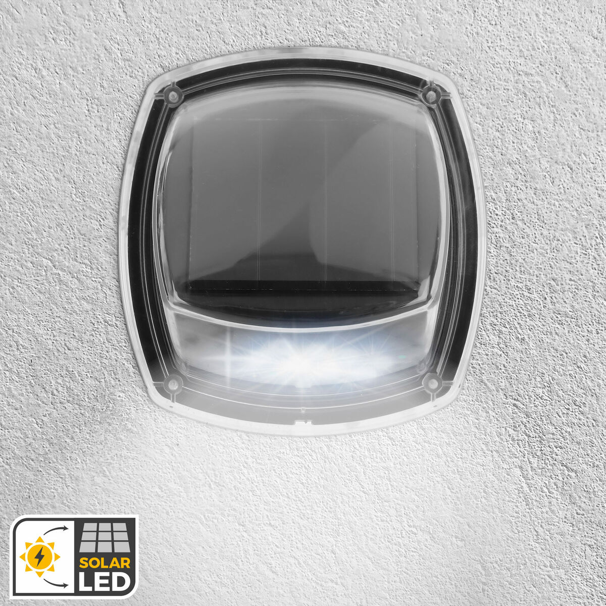 Lámpara solar Aktive 8,5 x 9 x 5,5 cm (6 Unidades)