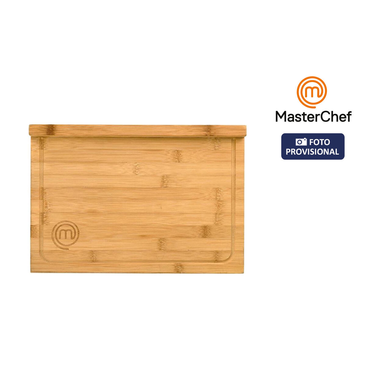 Tabla de cortar MasterChef ENCIMERA 38,5 x 26,5 x 1,5 cm + 2 cm (4 Unidades)