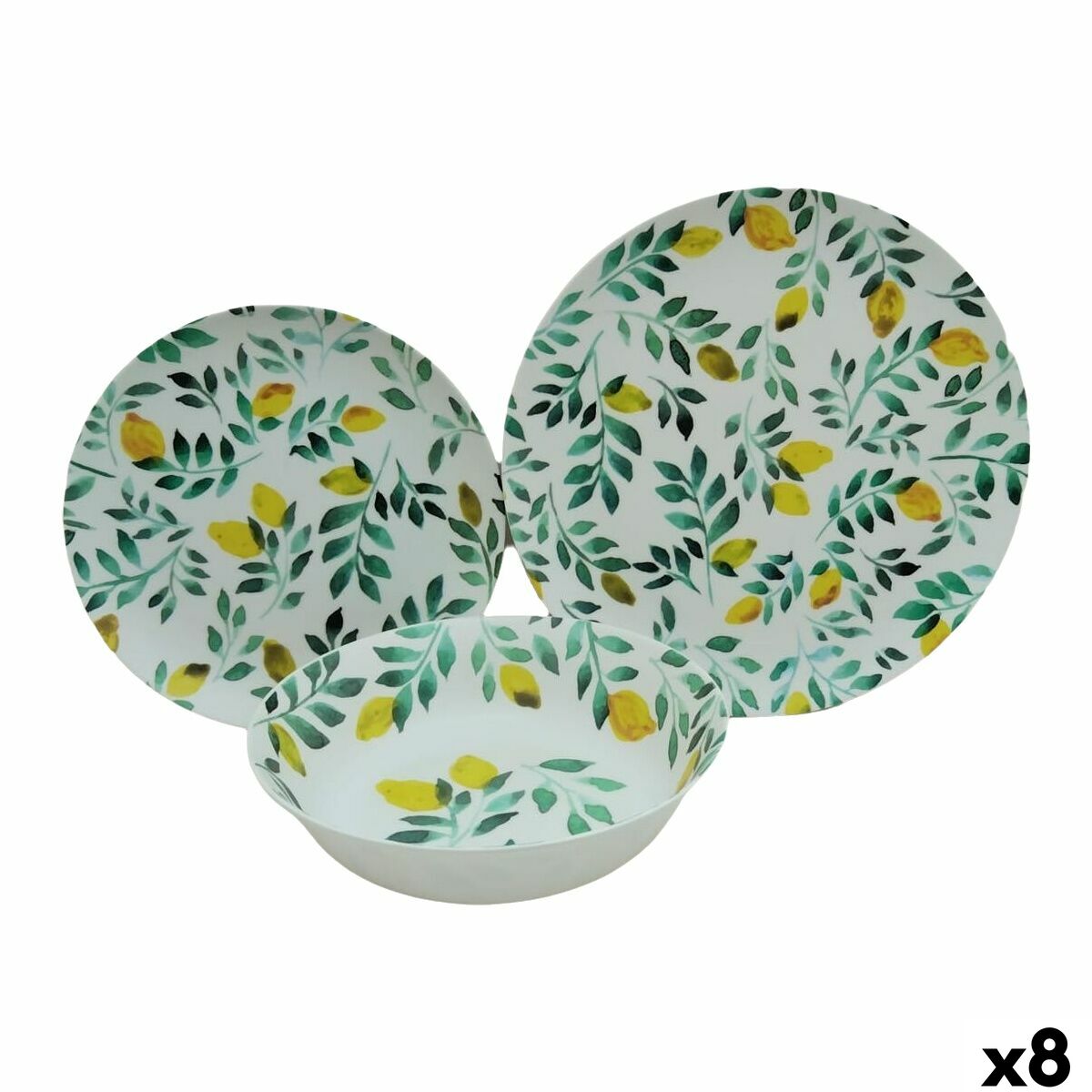 Ensaladera La Mediterránea CITRUS 25,5 x 13,5 cm (8 Unidades)