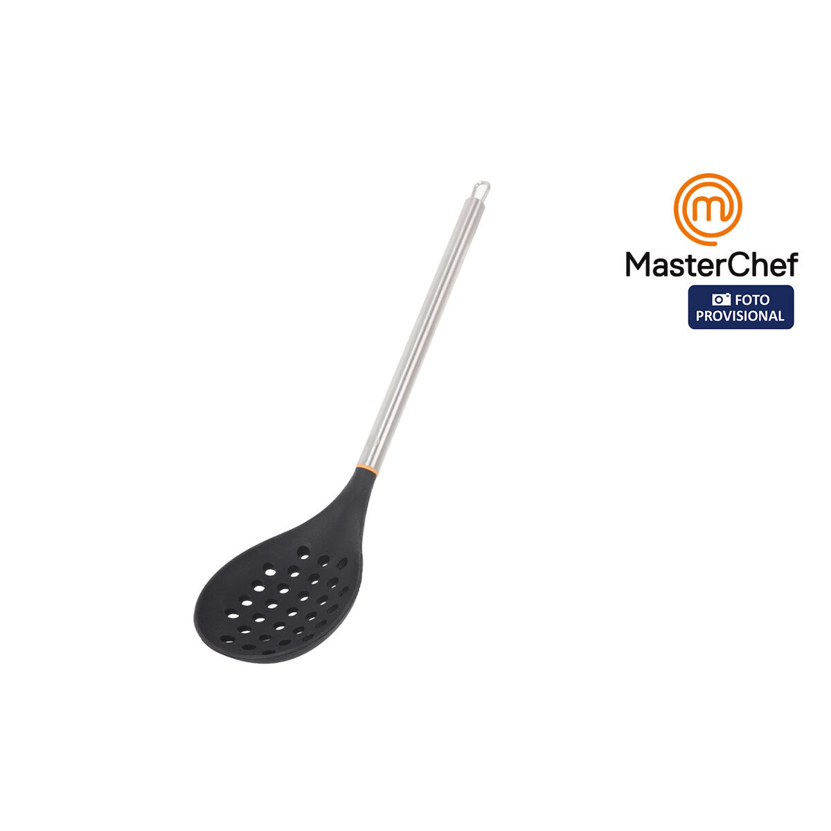 Espumadera MasterChef Silicona Acero Inoxidable 34 cm (24 Unidades)
