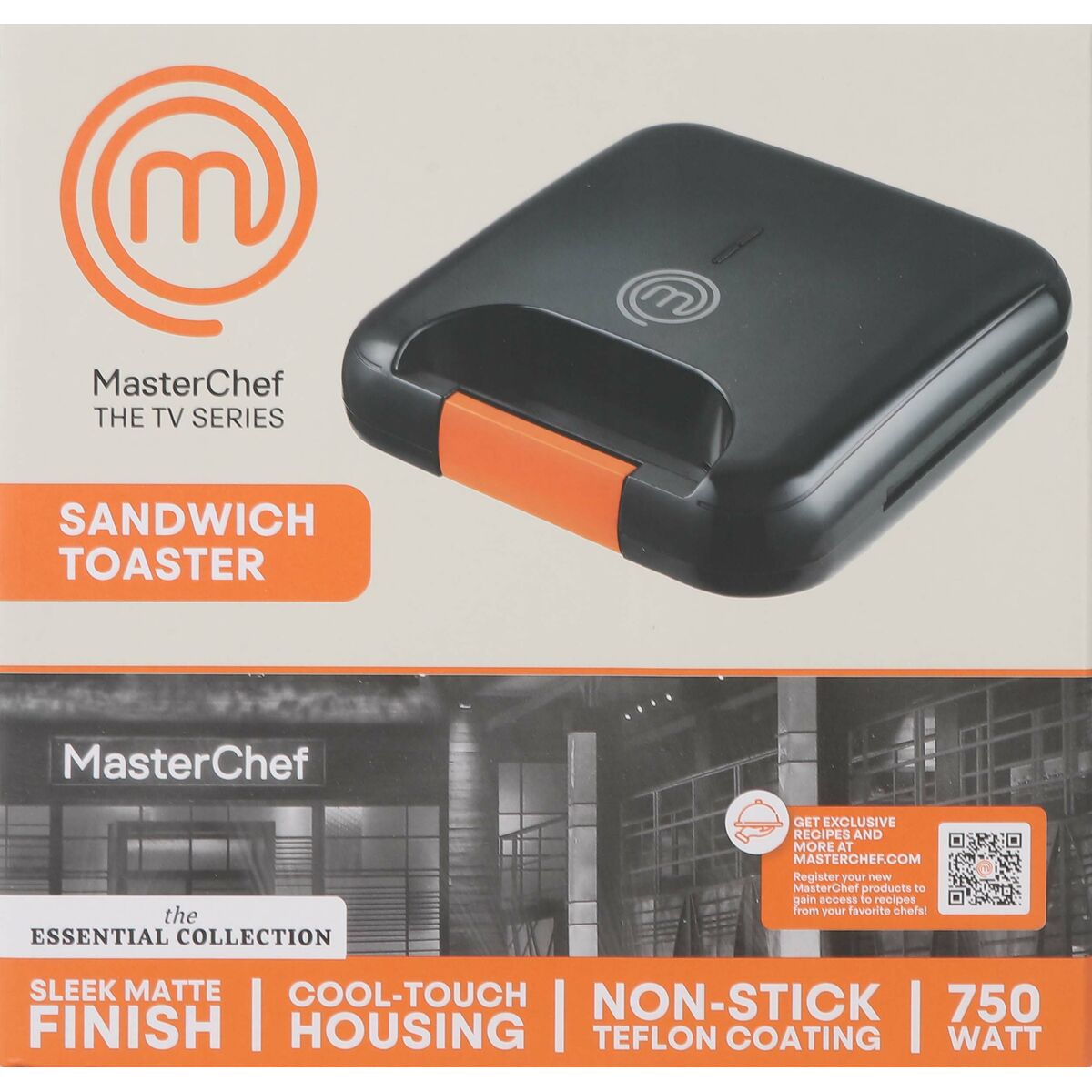 Sandwichera MasterChef 750 W 6 Unidades
