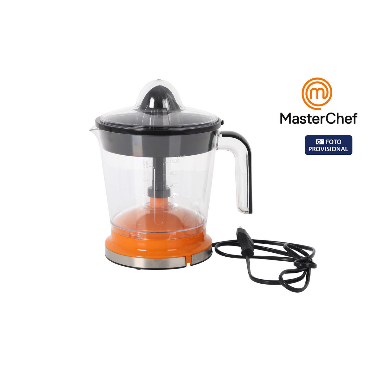 Exprimidor Eléctrico MasterChef 30 W 1 L 8 Unidades