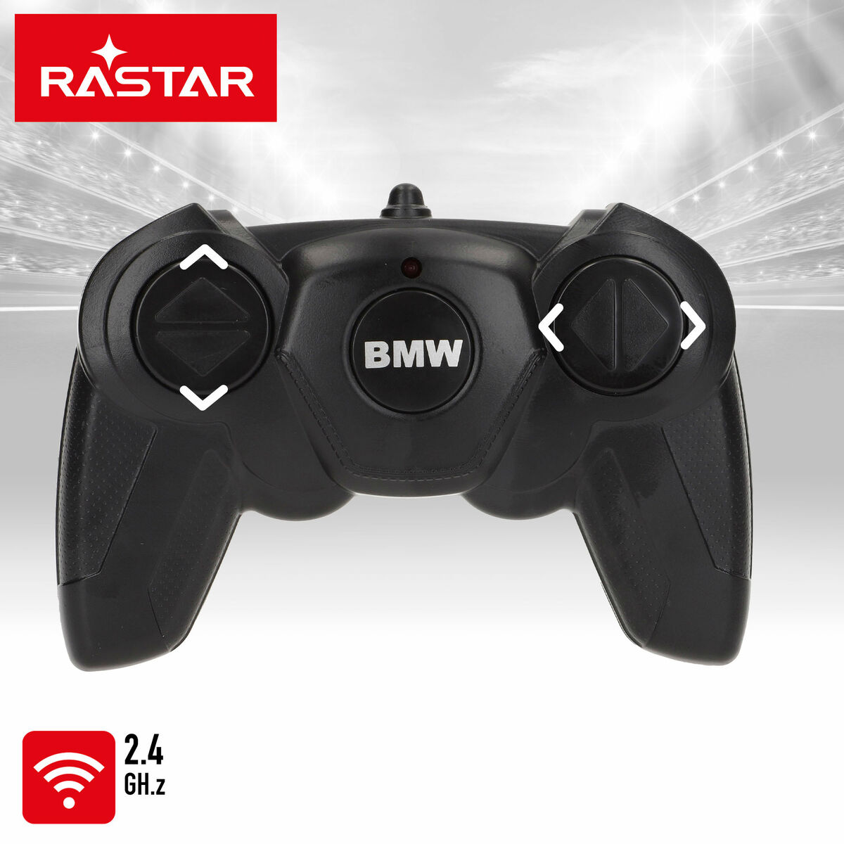 Coche Radio Control BMW Azul Rojo 1:24 20 x 6 x 7,5 cm (4 Unidades)