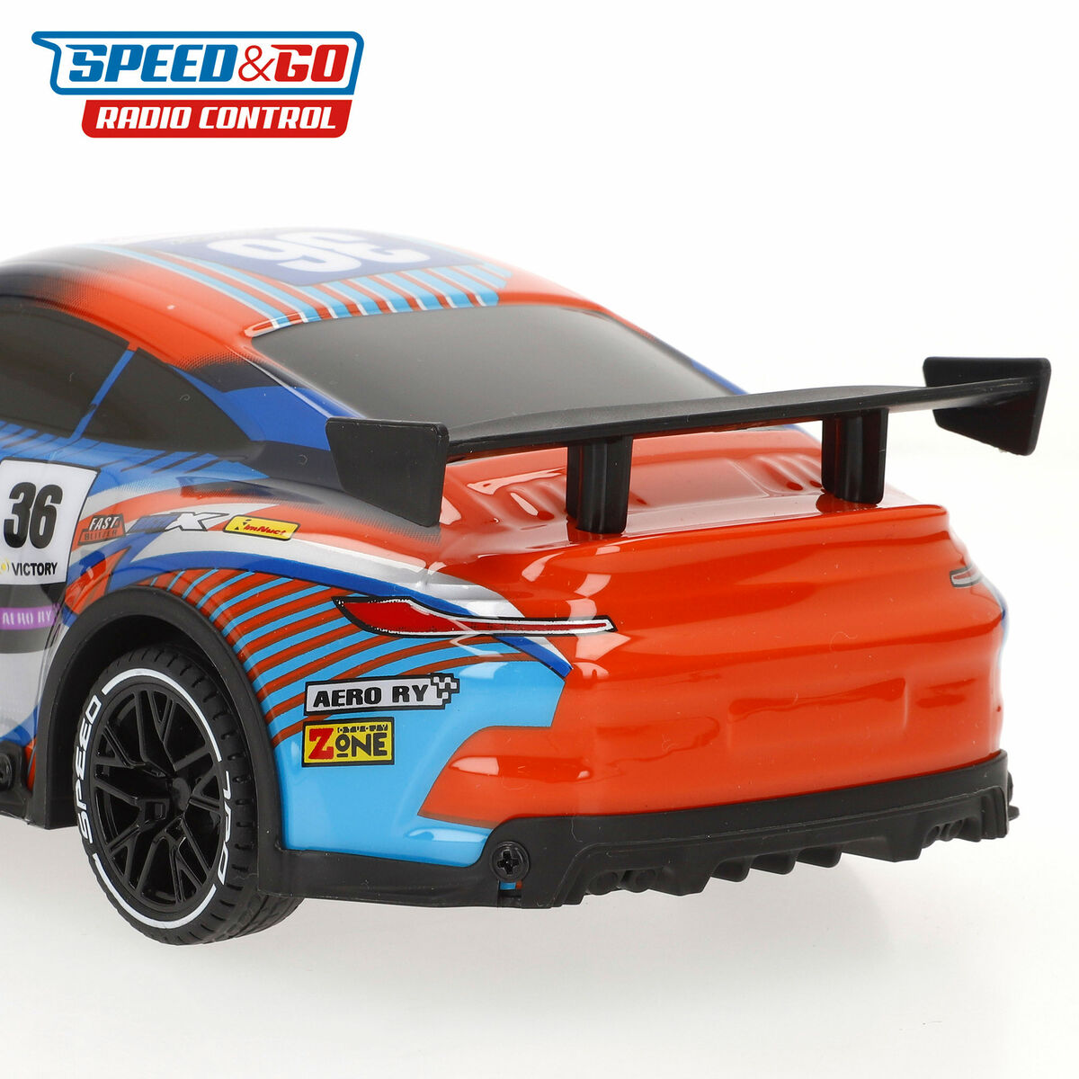 Coche Radio Control 1:18 27 x 7 x 11 cm (6 Unidades)