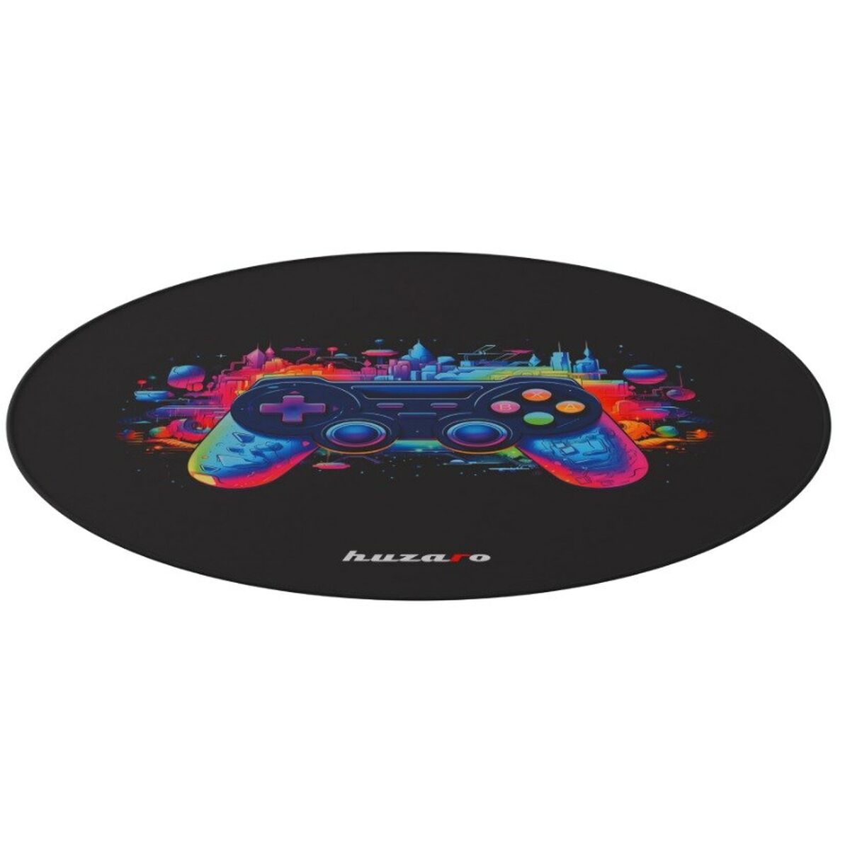 Alfombra Gaming Huzaro HZ-FLOORMAT 7.0 Negro Goma