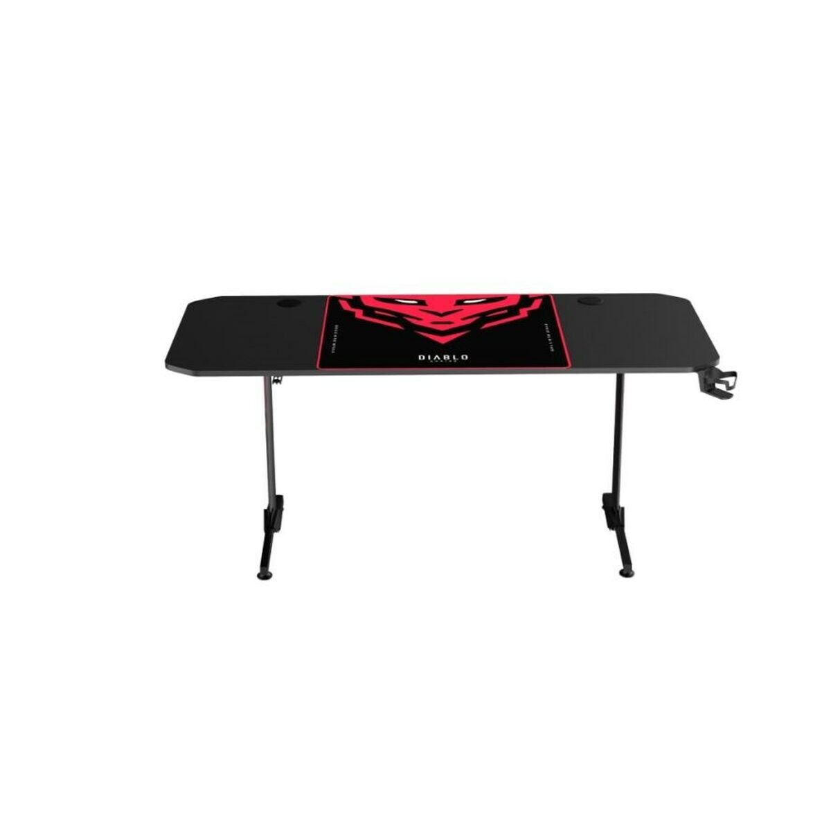 Mesa de Escritorio Gaming Diablo Chairs 1470 Negro Rojo