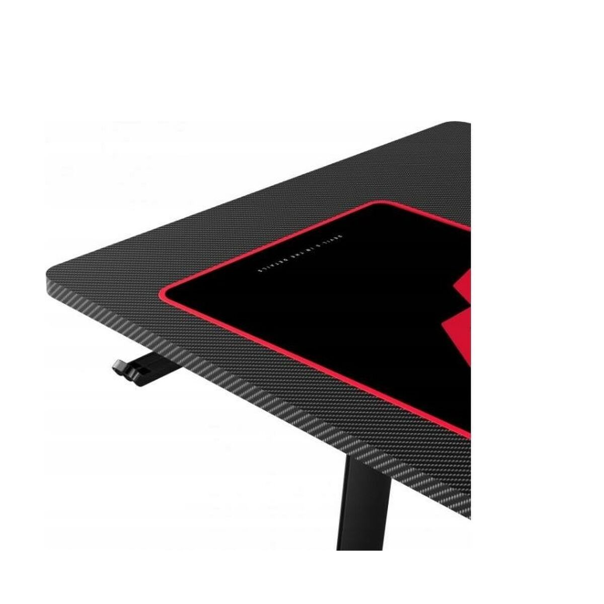 Mesa de Escritorio Gaming Diablo Chairs 1469 Blanco Negro Rojo 100 x 75 x 60 cm