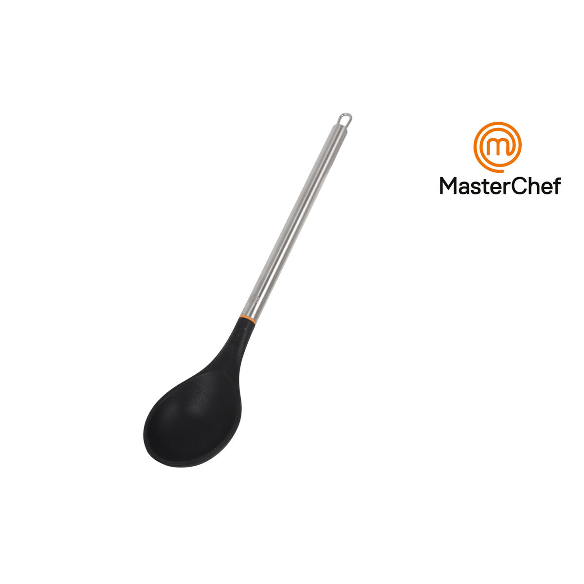 Cucharón MasterChef Silicona Acero Inoxidable 34 cm (24 Unidades)