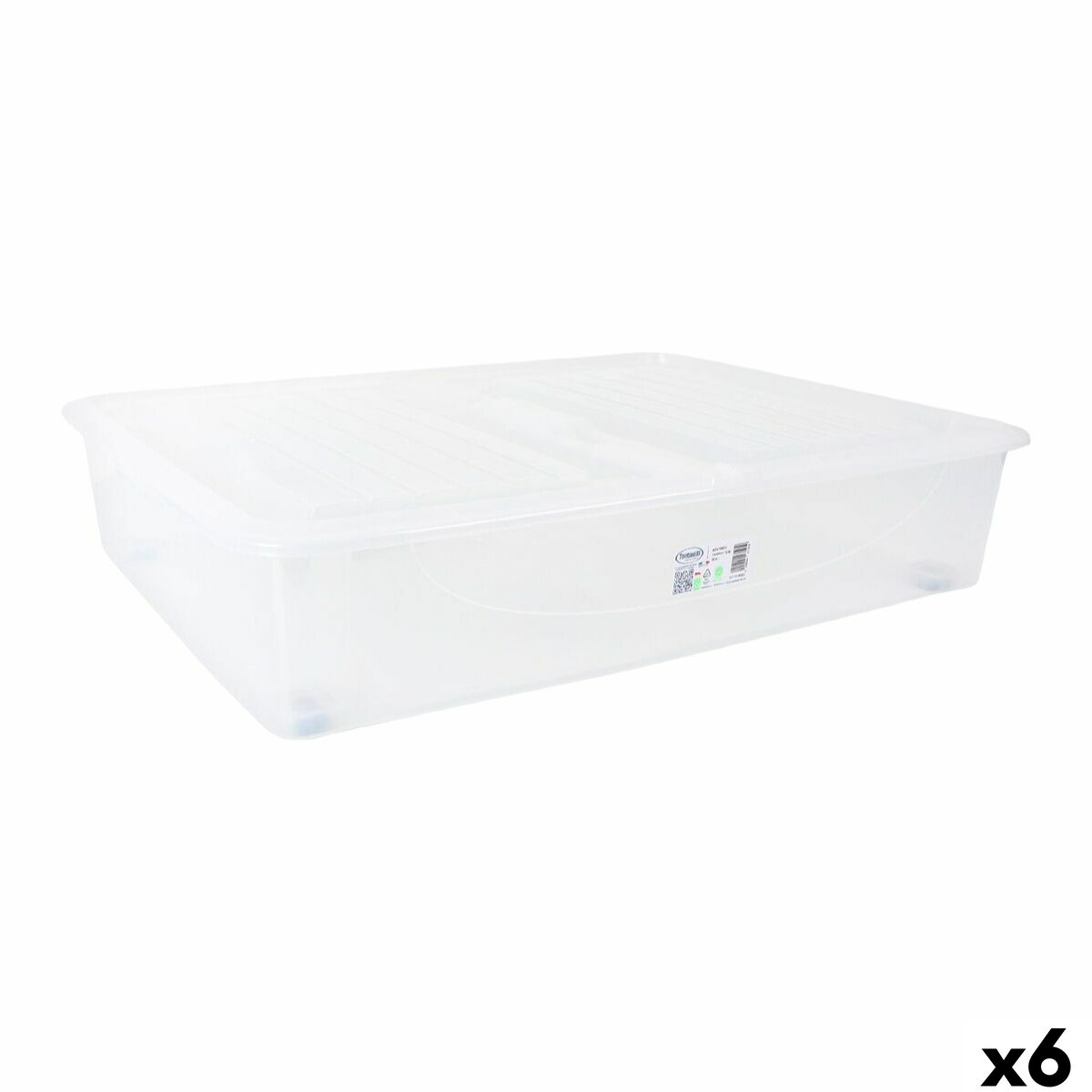 Caja de Almacenaje Tontarelli 79 x 59 x 17 cm (6 Unidades)