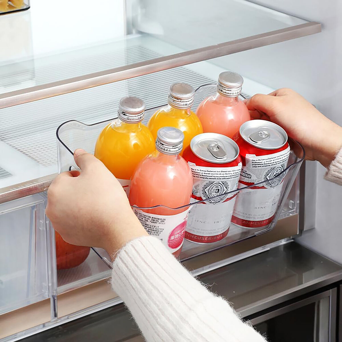 Caja de Almacenaje Quttin 19,5 x 13,7 x 8,3 cm (24 Unidades)