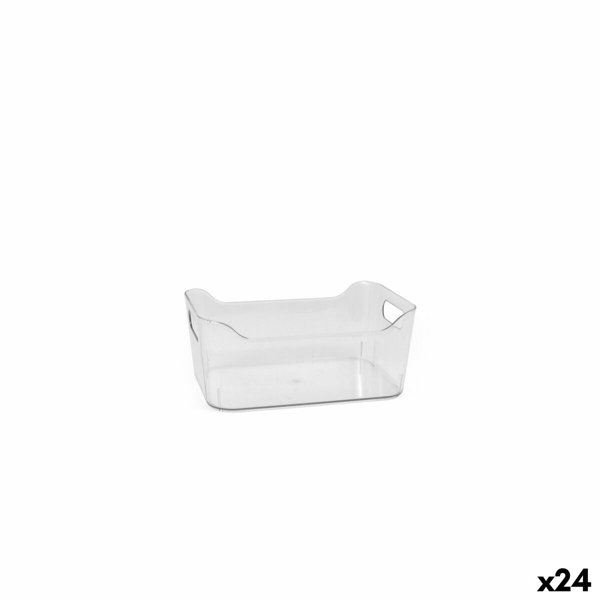 Caja de Almacenaje Quttin 19,5 x 13,7 x 8,3 cm (24 Unidades)