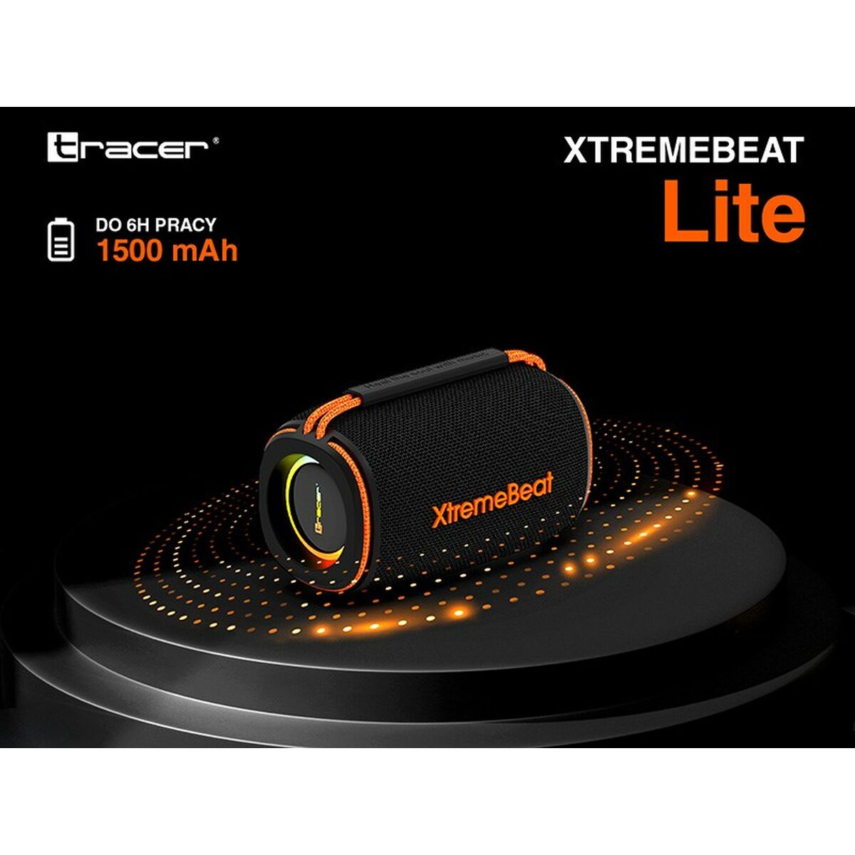 Altavoz Bluetooth Portátil Tracer XtremeBeat Lite TWS Negro 10 W