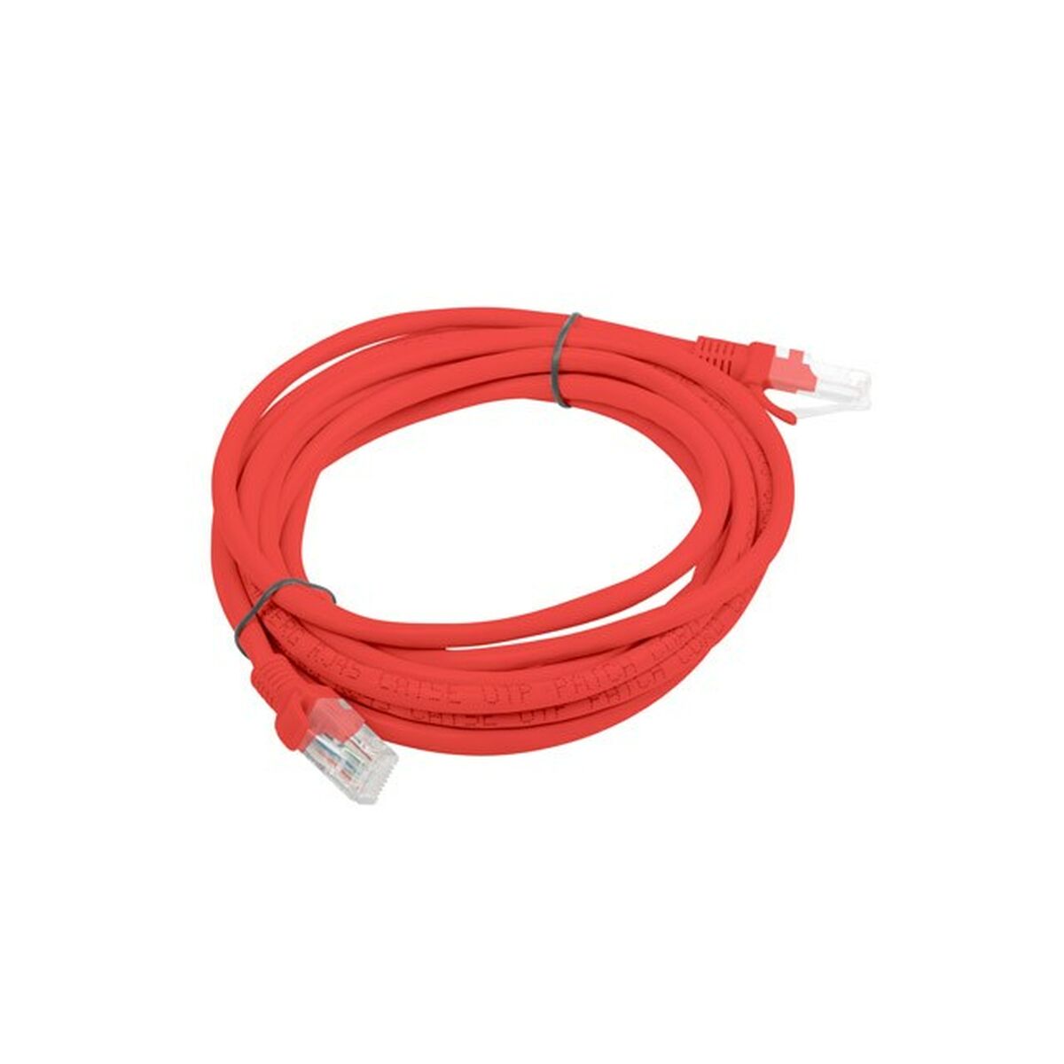 Cable de Red Rígido UTP Categoría 6 Lanberg PCU6-20CC-0300-R Rojo 3 m