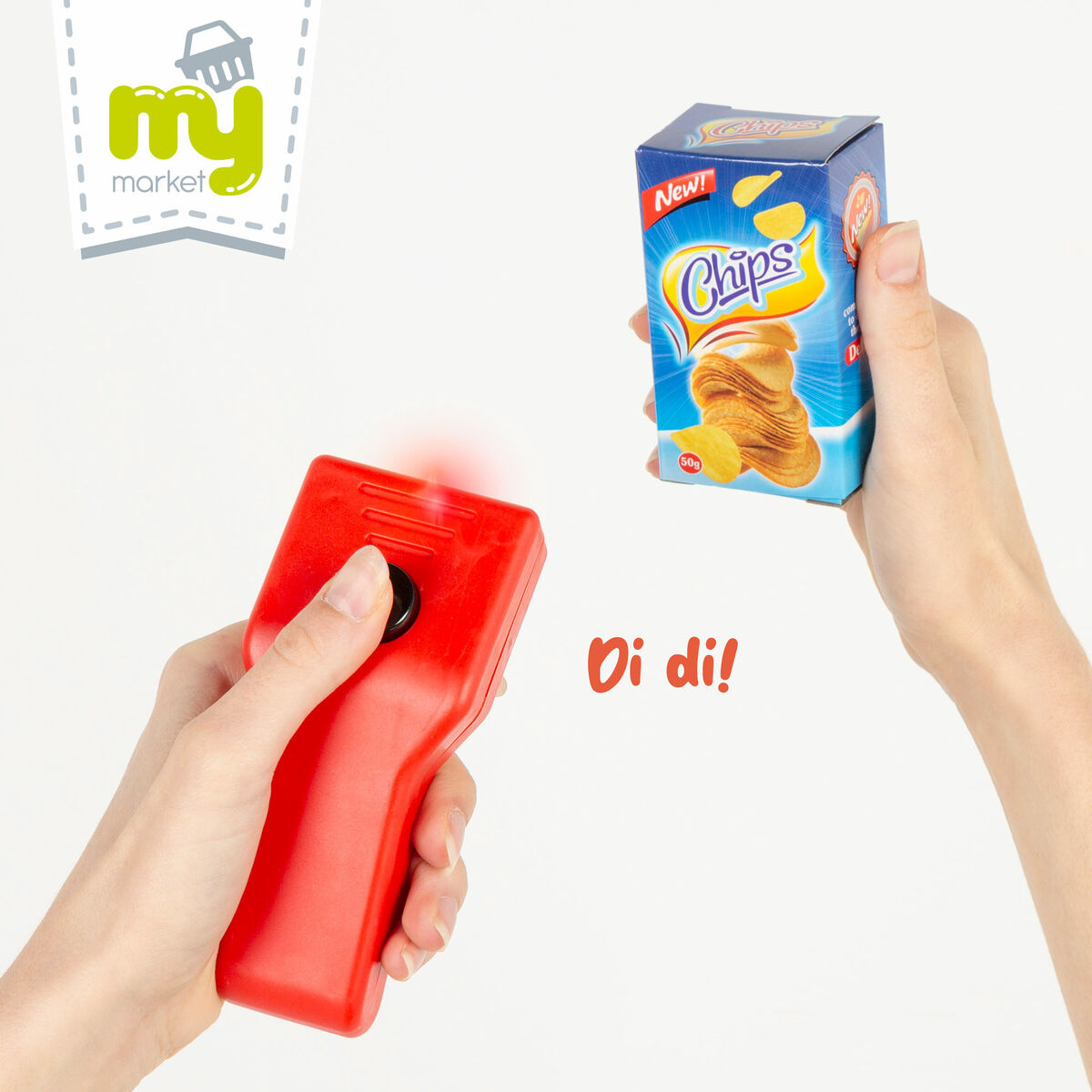 Supermercado de Juguete 66 x 68 x 25 cm 2 Unidades