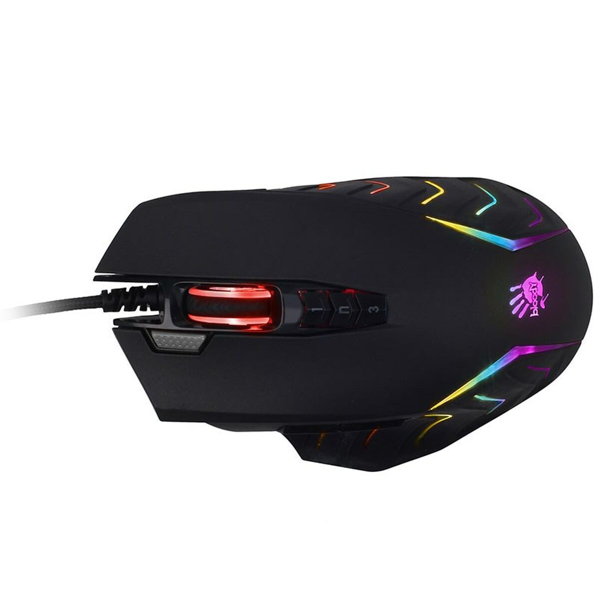 Ratón Gaming A4 Tech Bloody J95S Stone Negro 8000 dpi