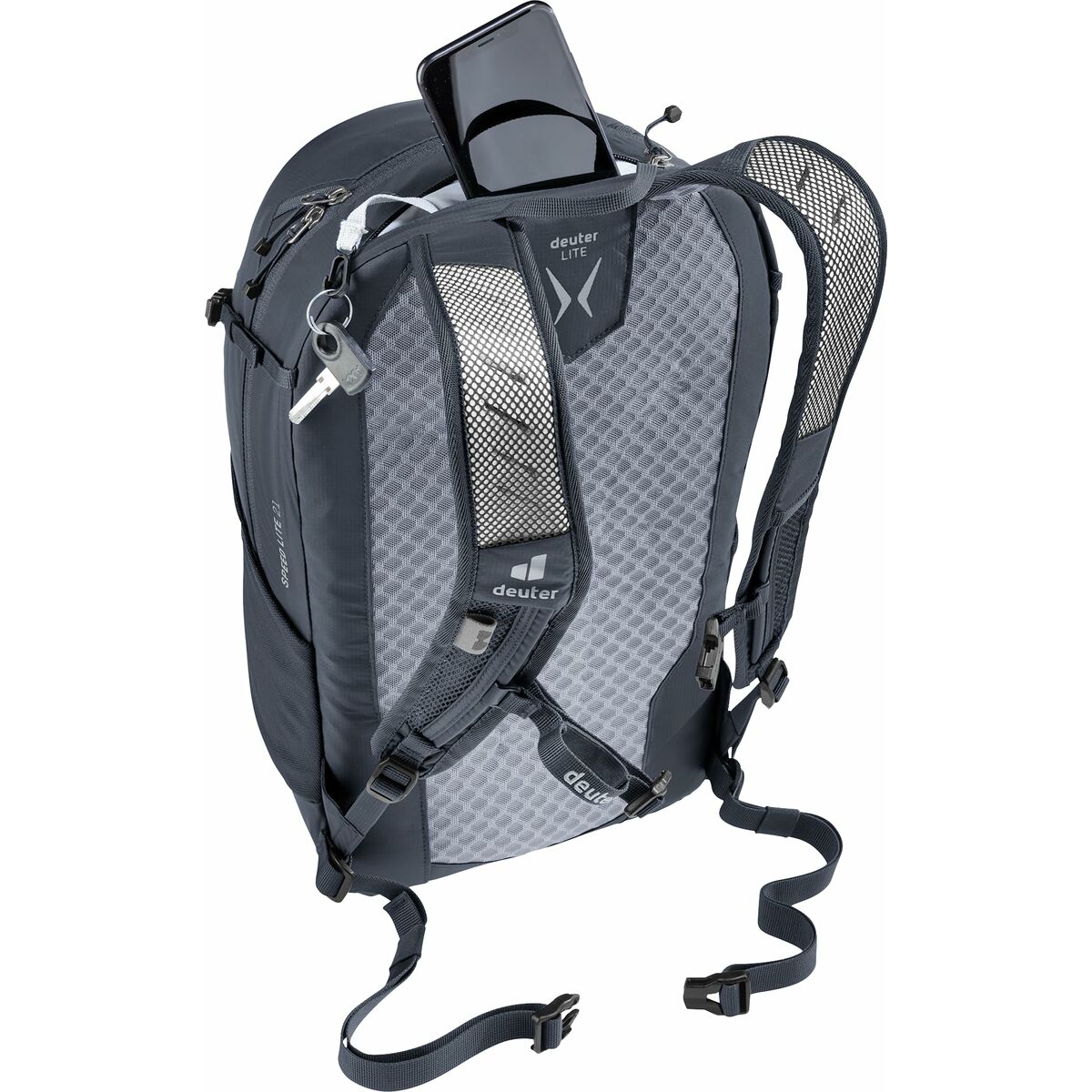 Mochila de Montaña Deuter Speed Lite 21 Negro Poliéster 21 L